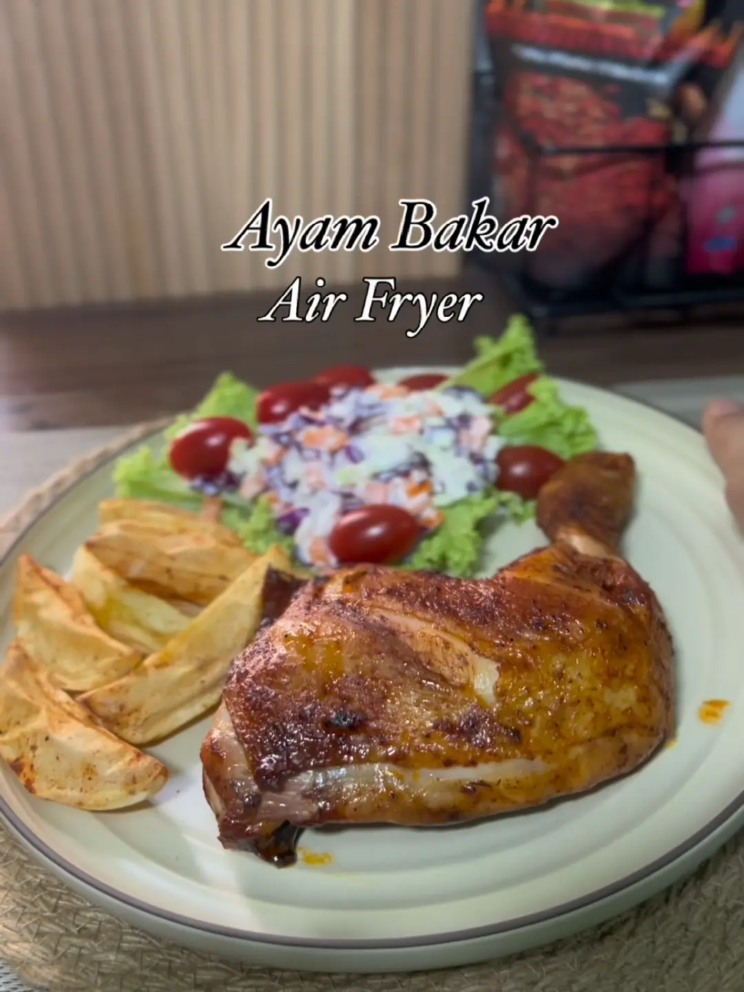 Ayam bakar air fryer paparoger