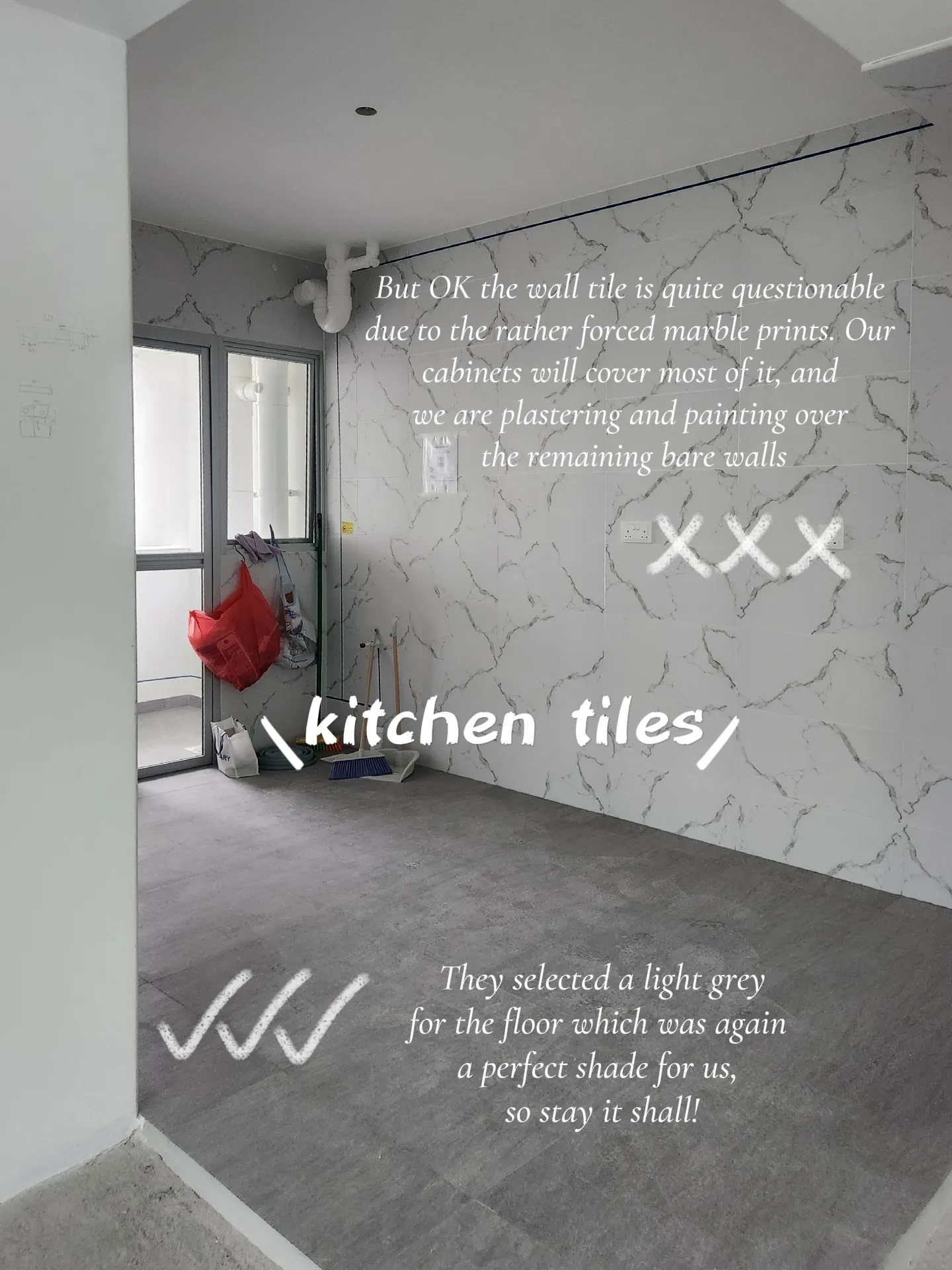 Did not expect tiling works to cost a bomb Gallery posted by chootown