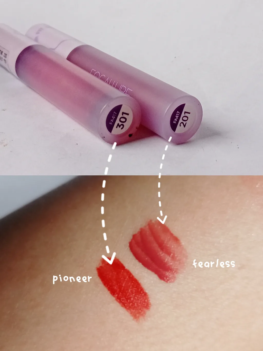 REVIEW Focallure Airy Matte Tint 201 & 301 แกลเลอรีที่โพสต์โดย