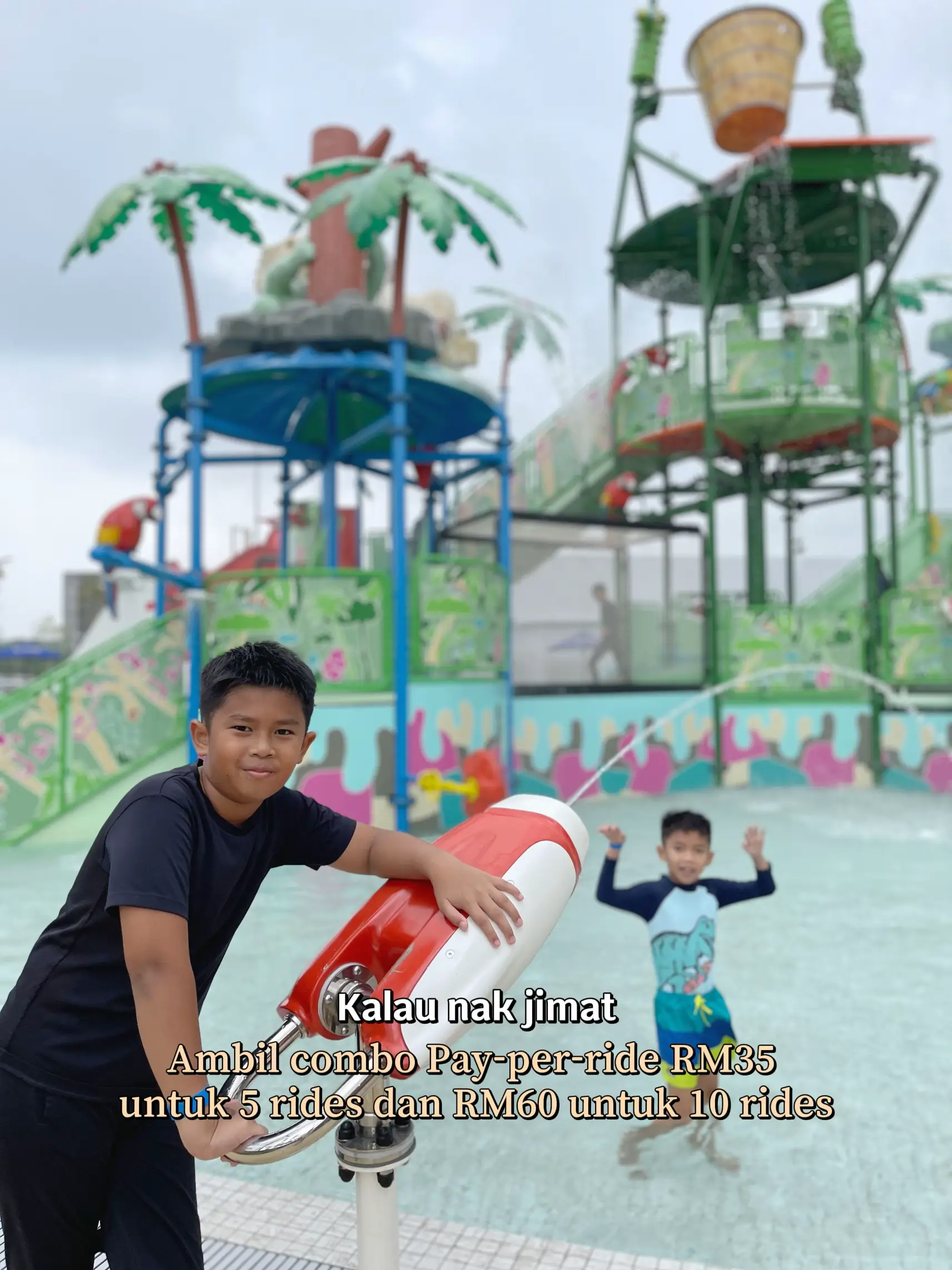 FunPark & Big Bucket Splash di Gamuda Luge Gardens Galeri disiarkan