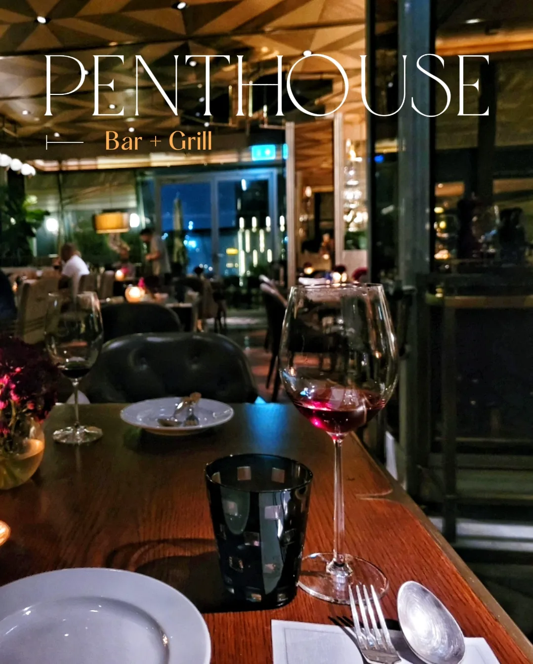 A closer look at Penthouse Champagne Bar
