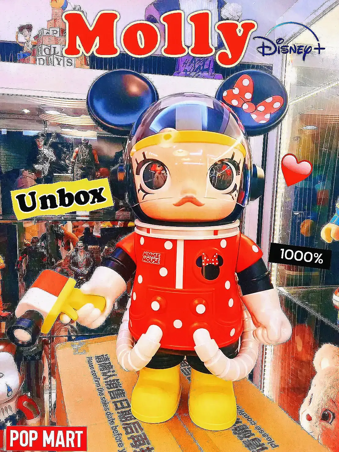 Unbox 🎁 Space Molly Mickey & Minnie ‼️ร้องกรี๊ดหนักมากก | แกลเลอ