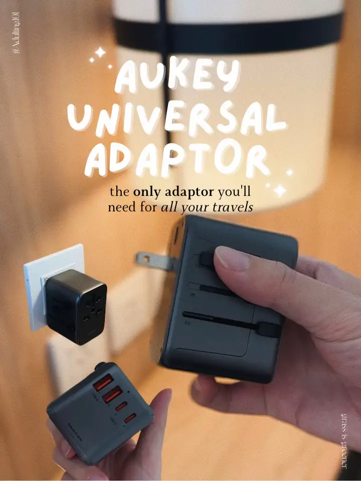 Shop Universal Travel Adapters at AUKEY Official