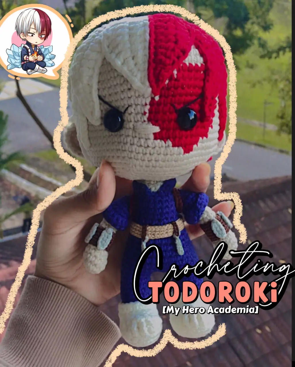 Shoto Todoroki l Crochet doll Gallery posted by Dekknaaa Lemon8