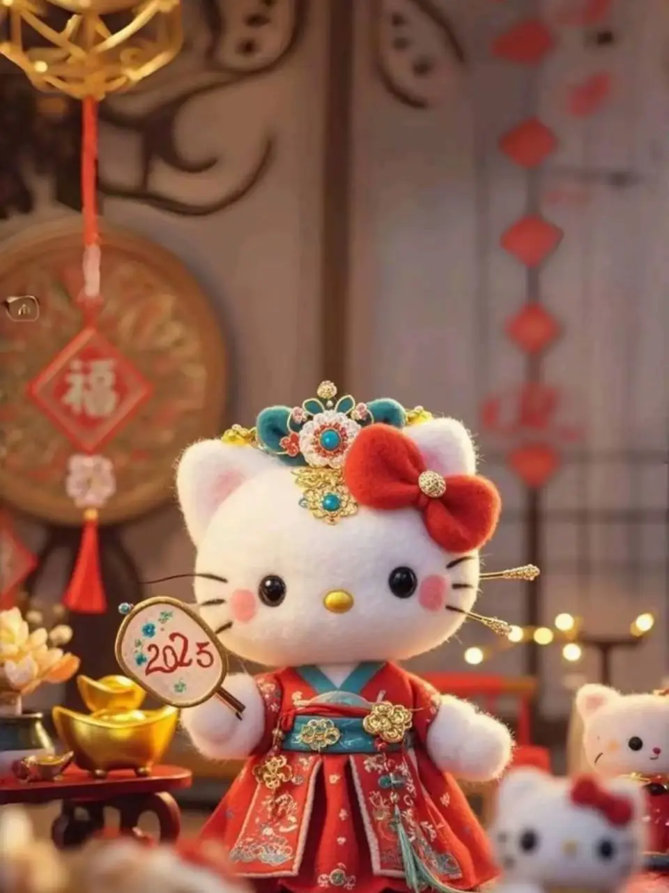 Wallpaper New Year 2025 Hello Kitty | แกลเลอรีที่โพสต์โดย 𝔑𝔞𝔱𝔦 🍒𝐸𝓋𝑒𝓇 ...