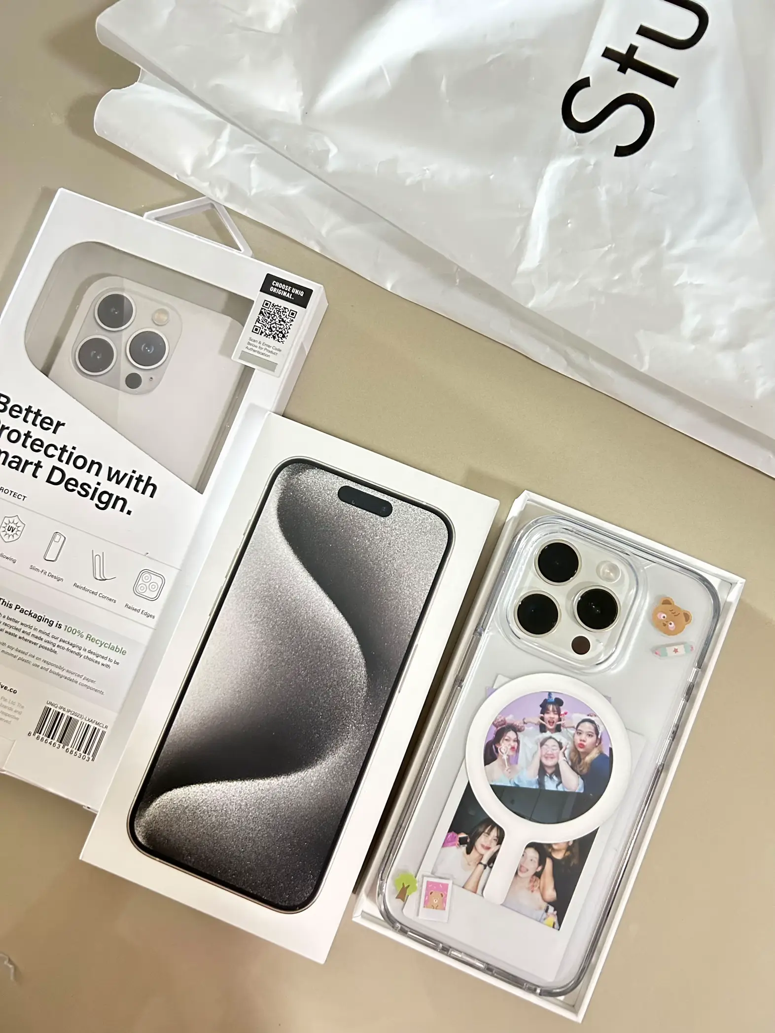 🤍Got it 😭 Ip15 pro White titanium📱 | Gallery posted by palmmmmmmm ...