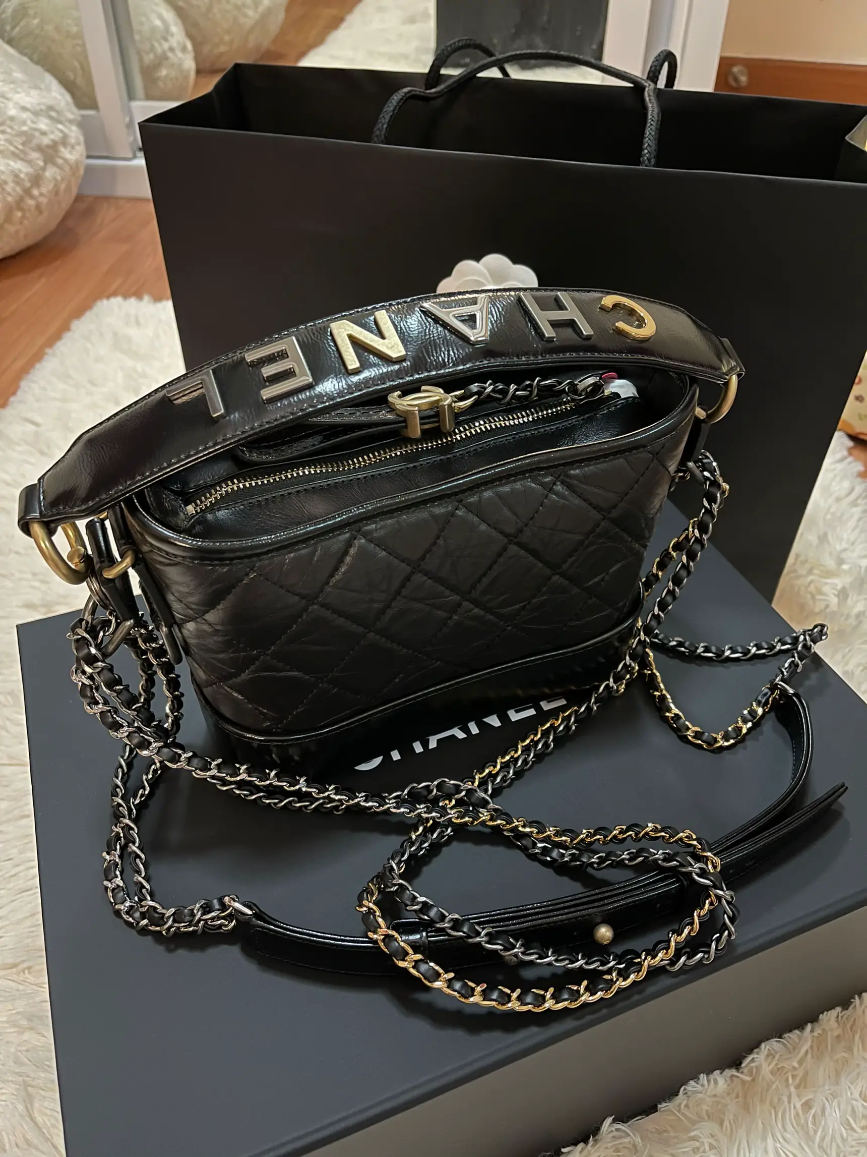Chanel Small Gabrielle Croc Embossed - Unboxing First Impressions