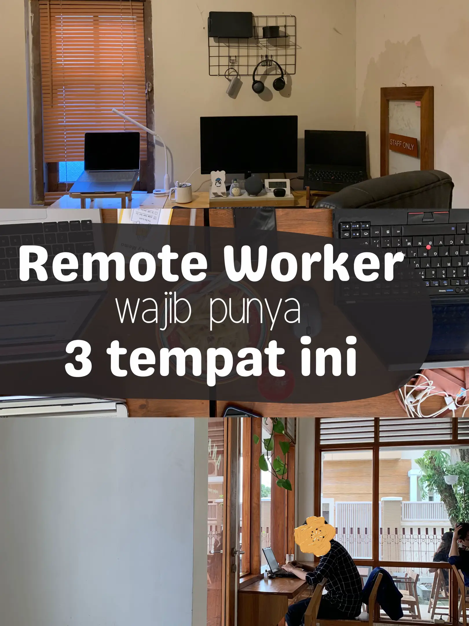 📌📌Remote Worker Wajib Punya 3 Tempat Ini!! | Galeri Diposting Oleh ...