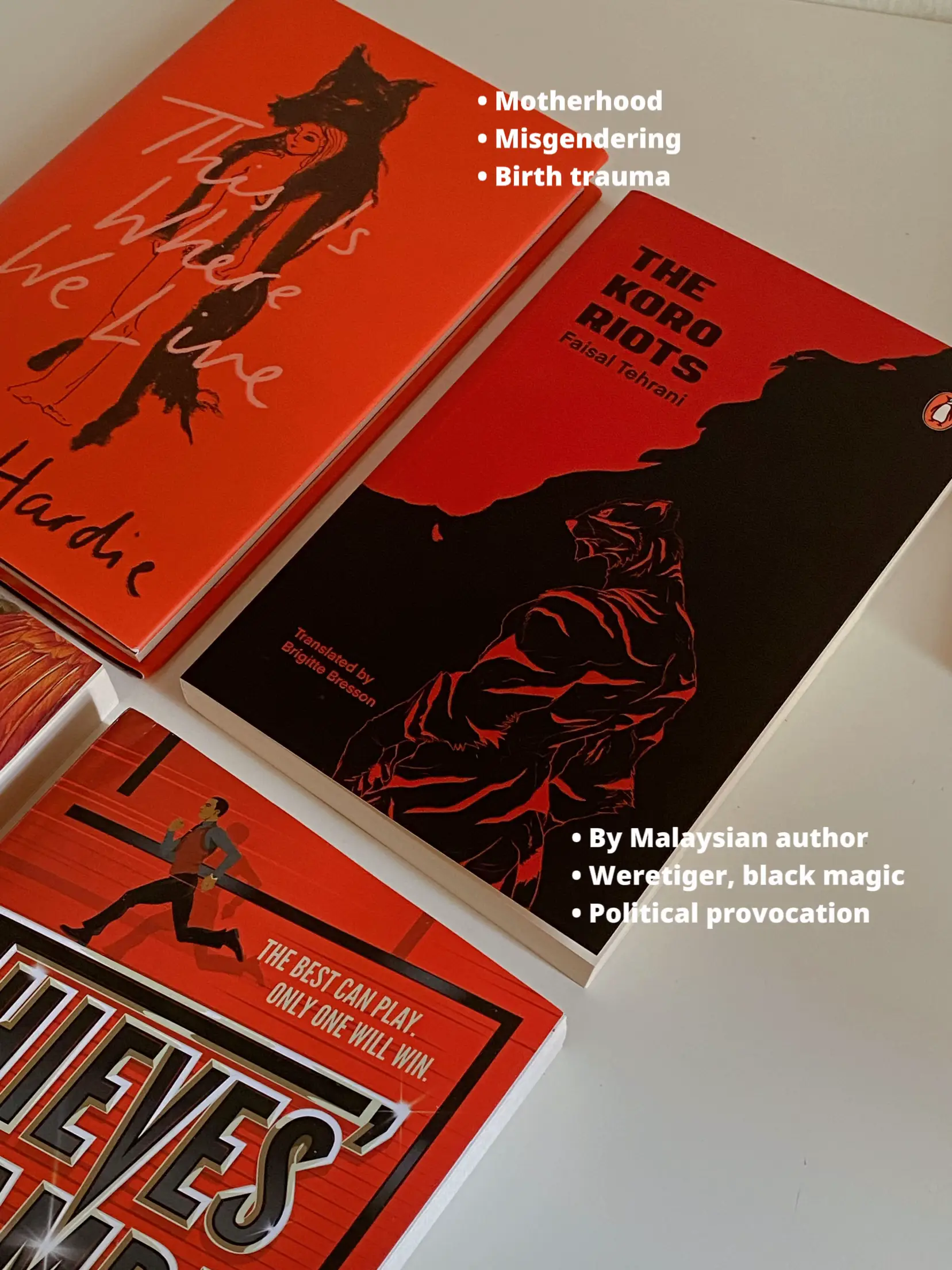 Koleksi Buku Cover Merah 🚨😍 | Galeri diposting oleh Lysa | Lemon8
