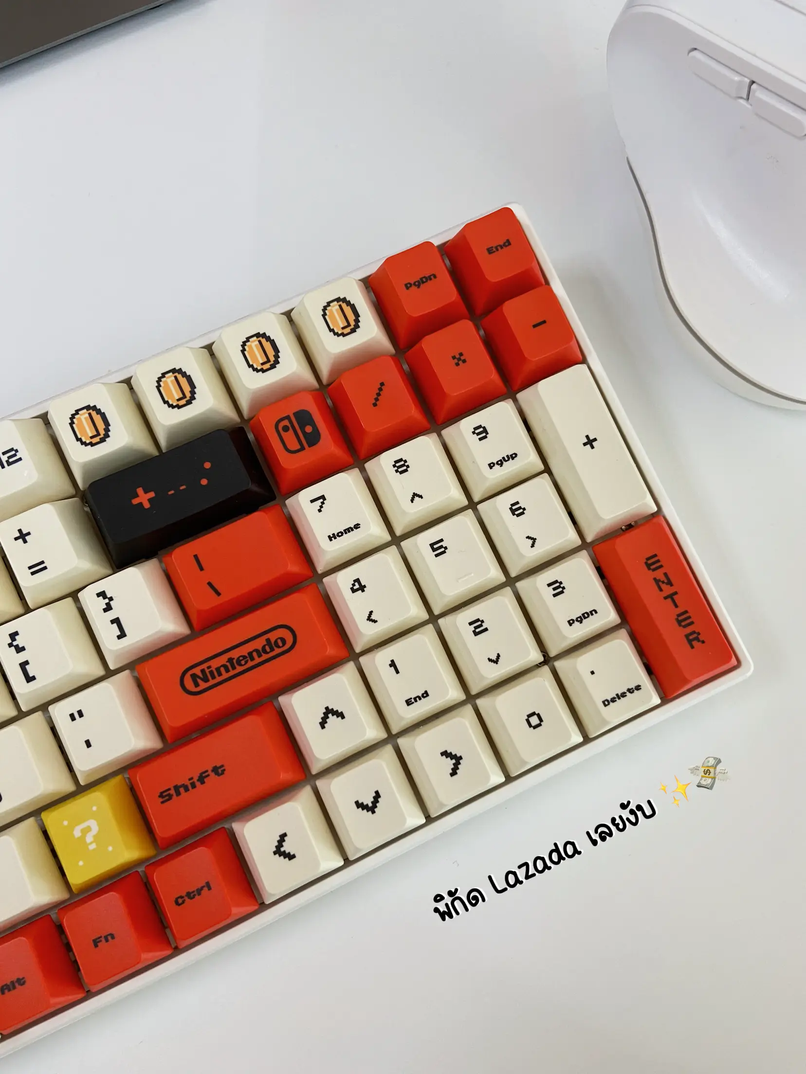 SUPER MARIO KEYCAPS คีย์แคปมาริโอ้มาริใจ 🍄🍄 | แกลเลอรีที่โพสต์โดย Rati ...