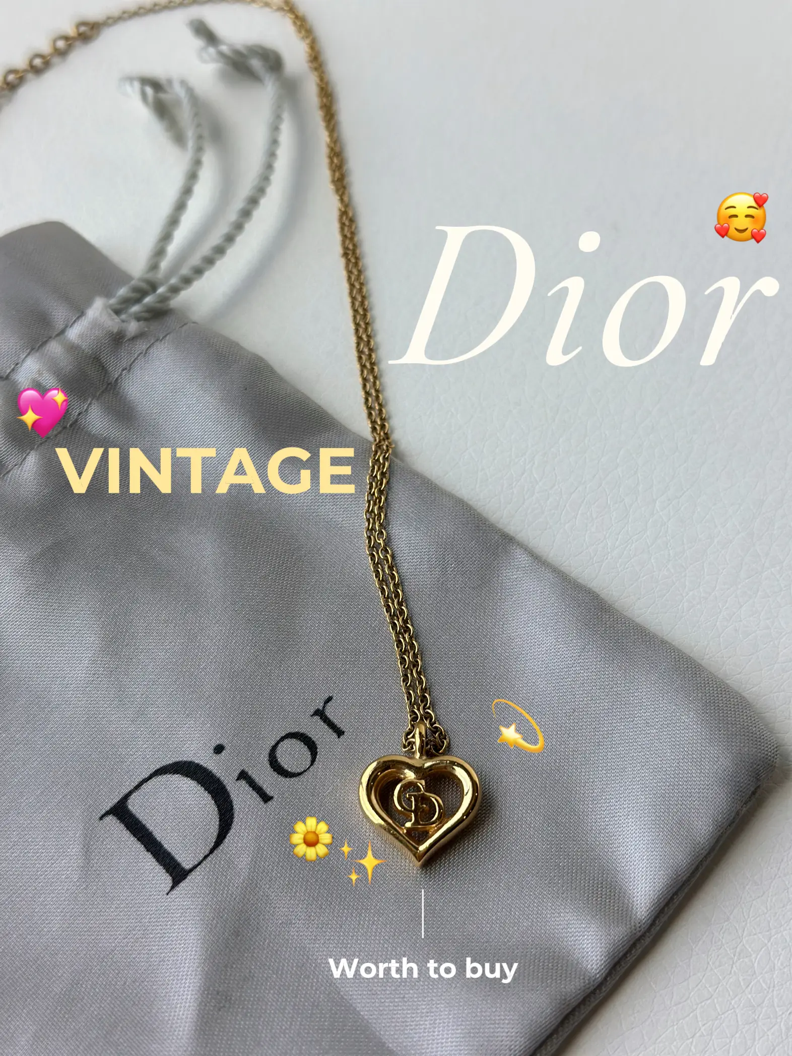 Dior 2025 necklace vintage