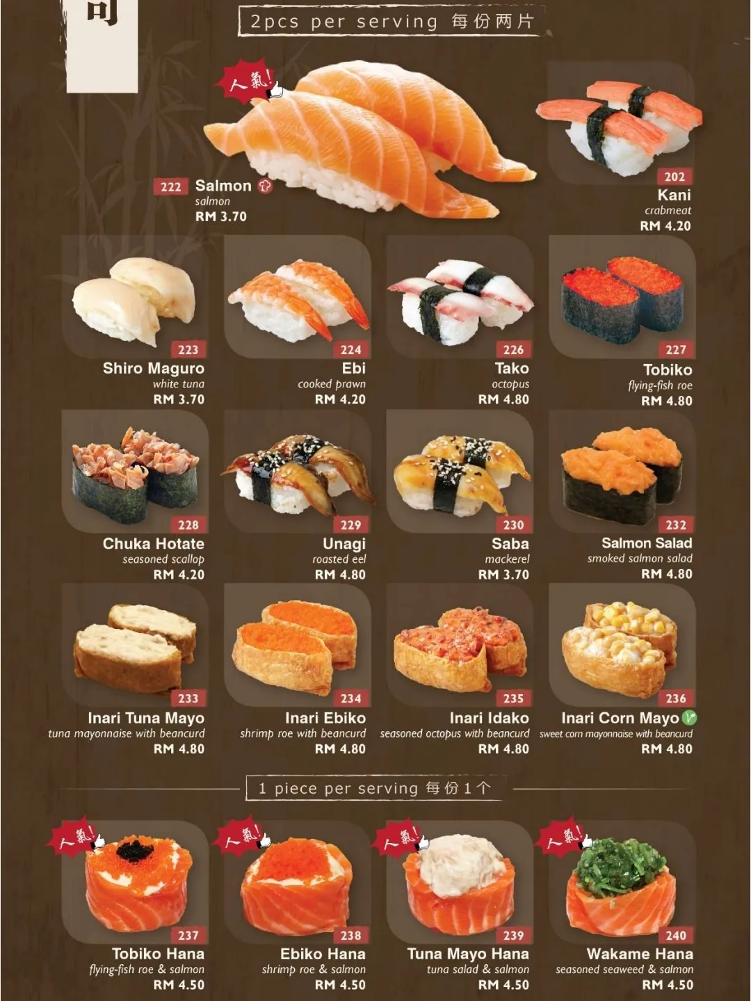 Edomae Sushi Food Sample Magnet Kit