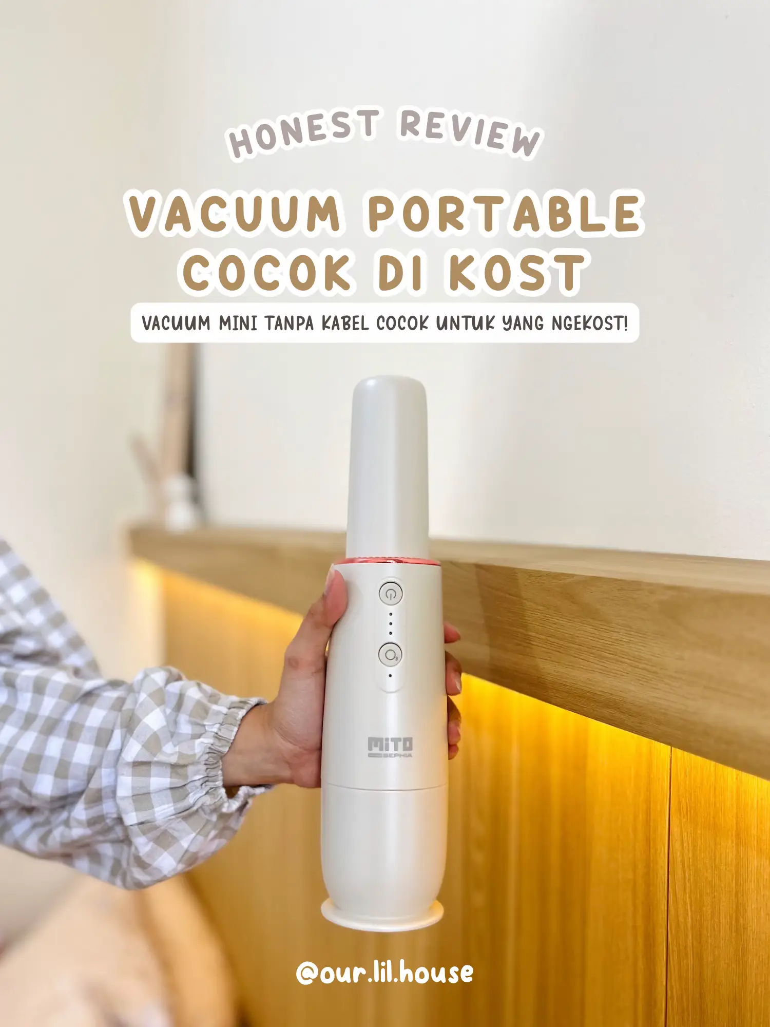 HONEST REVIEW VACUUM PORTABLE COCOK DI KOST | our.lil.houseが投稿