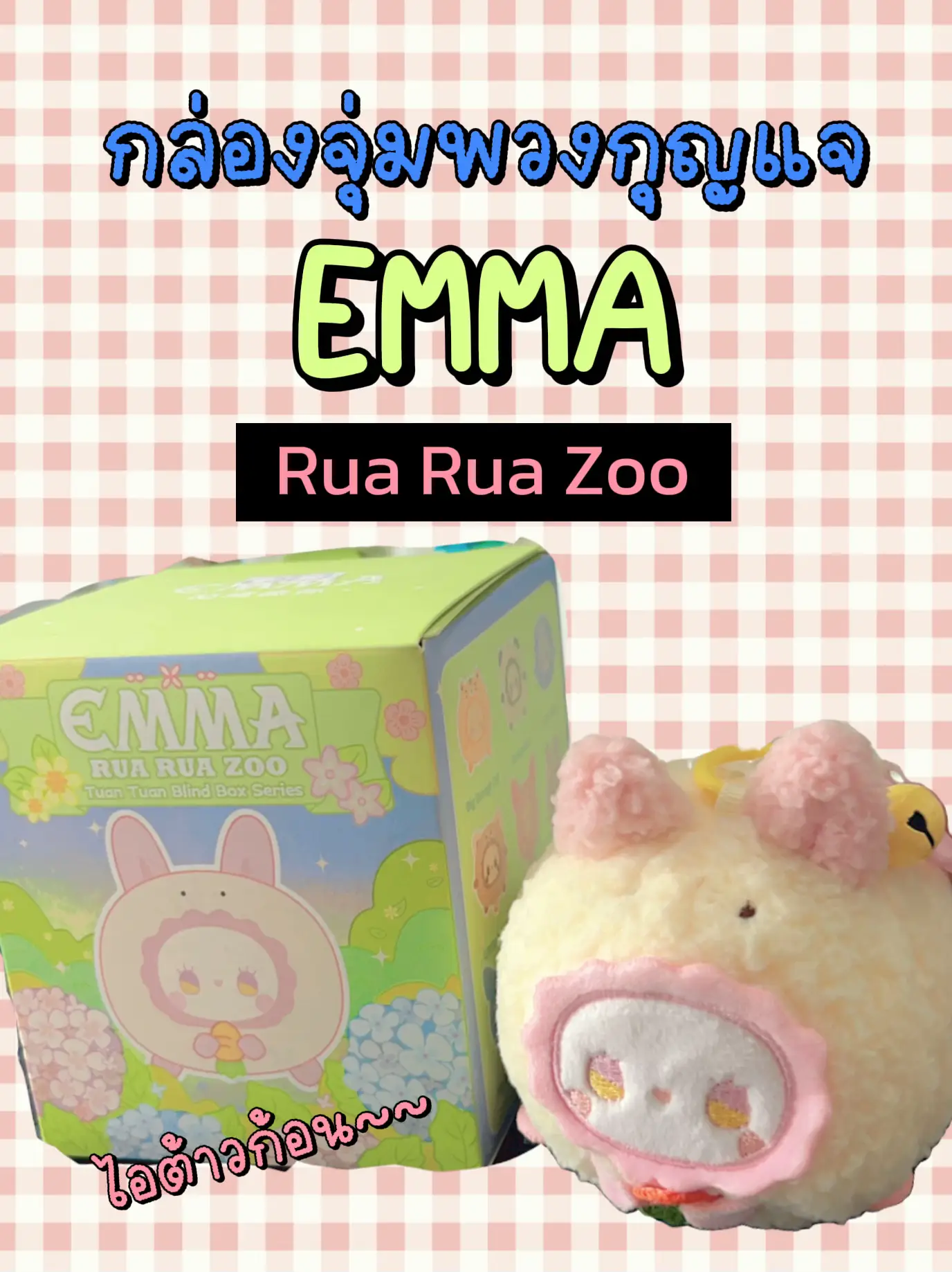 กล่องจุ่มพวงกุญแจ EMMA รุ่น Rua Rua Zoo 🐰 | แกลเลอรีที่โพสต์โดย วากุวาก ...