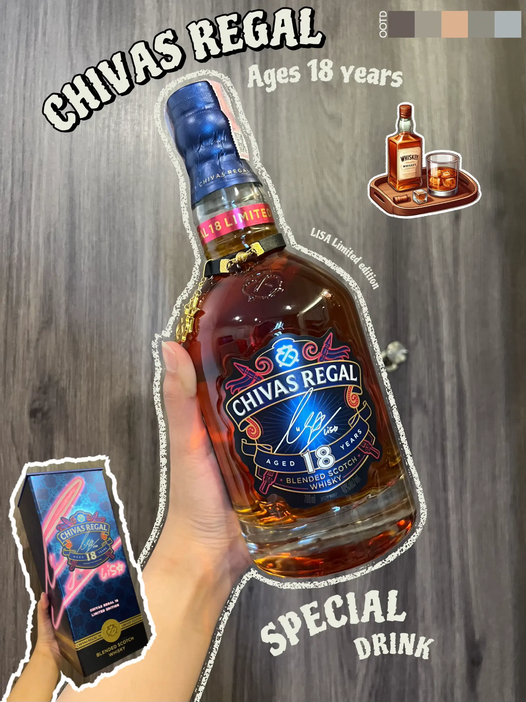 CHIVAS REGAL 18 years LISA Limited Edition | แกลเลอรีที่โพสต์โดย หญิงขอ ...