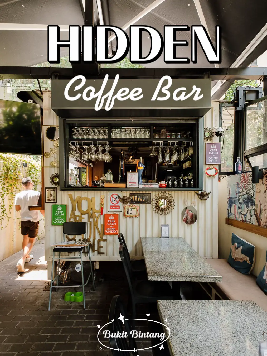 Hidden coffee store