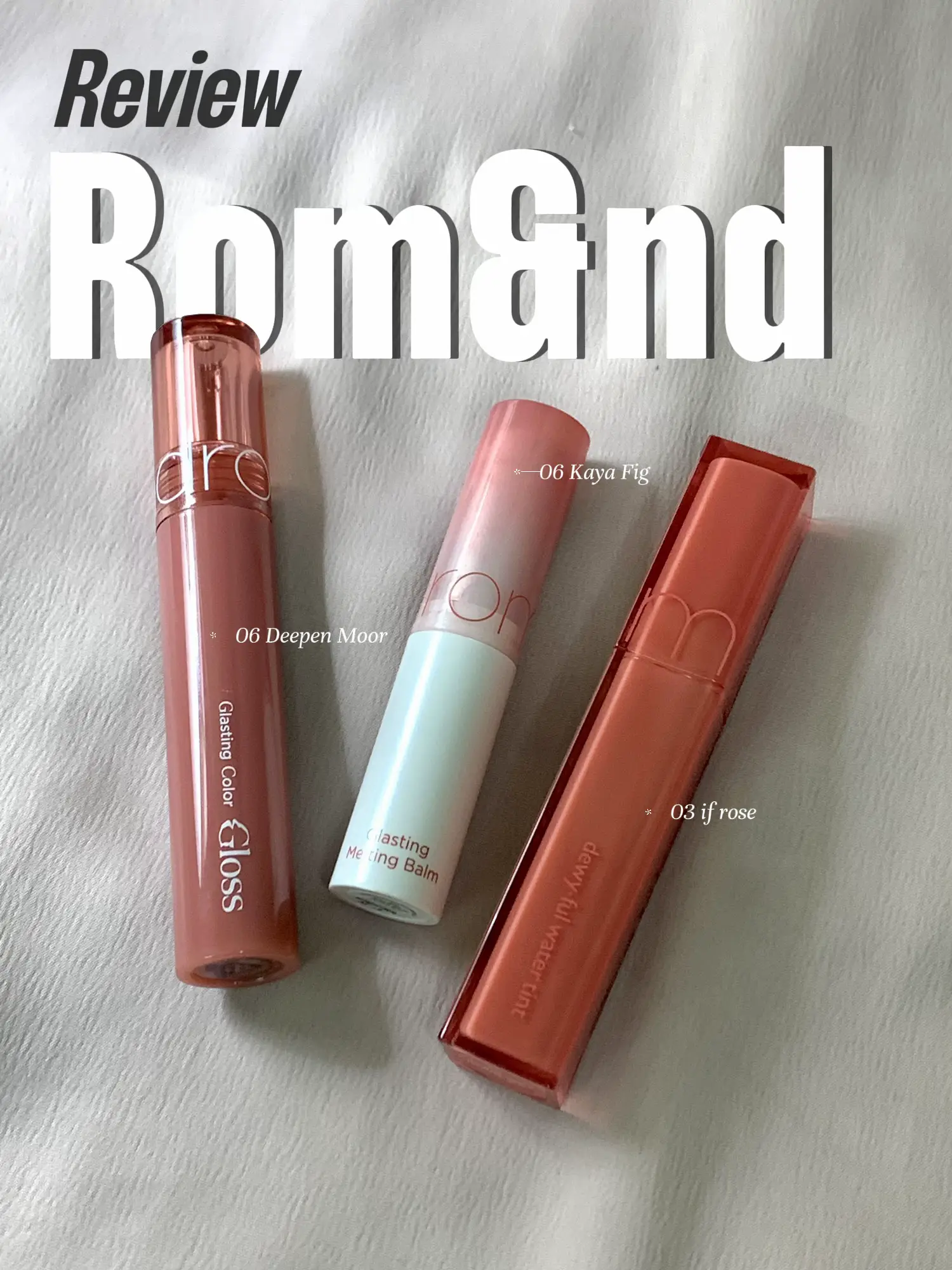 rom & nd lip review with almost every model, Gallery posted by Thassawannn