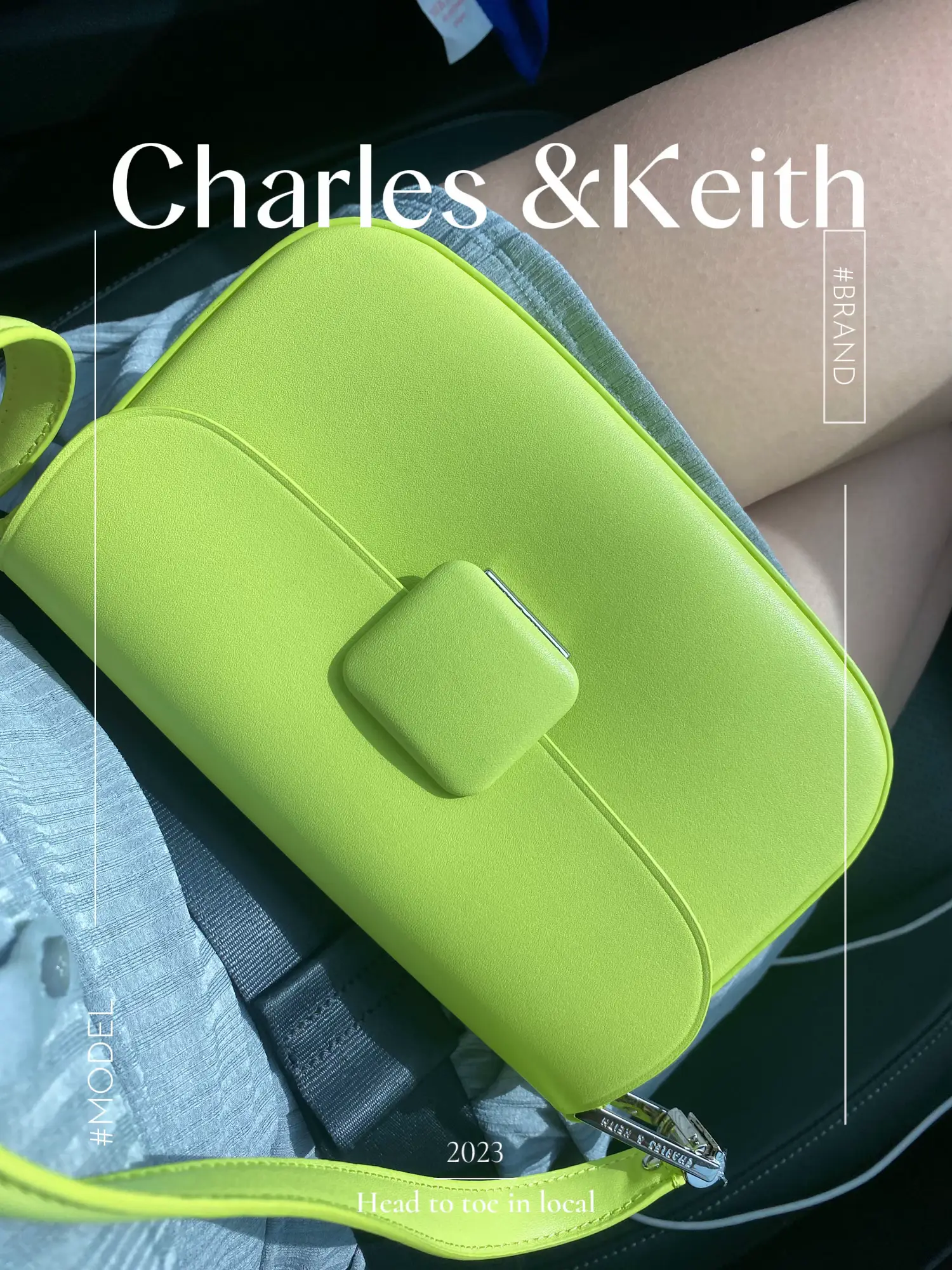 Noir Duo Chain Handle Shoulder Bag - CHARLES & KEITH US