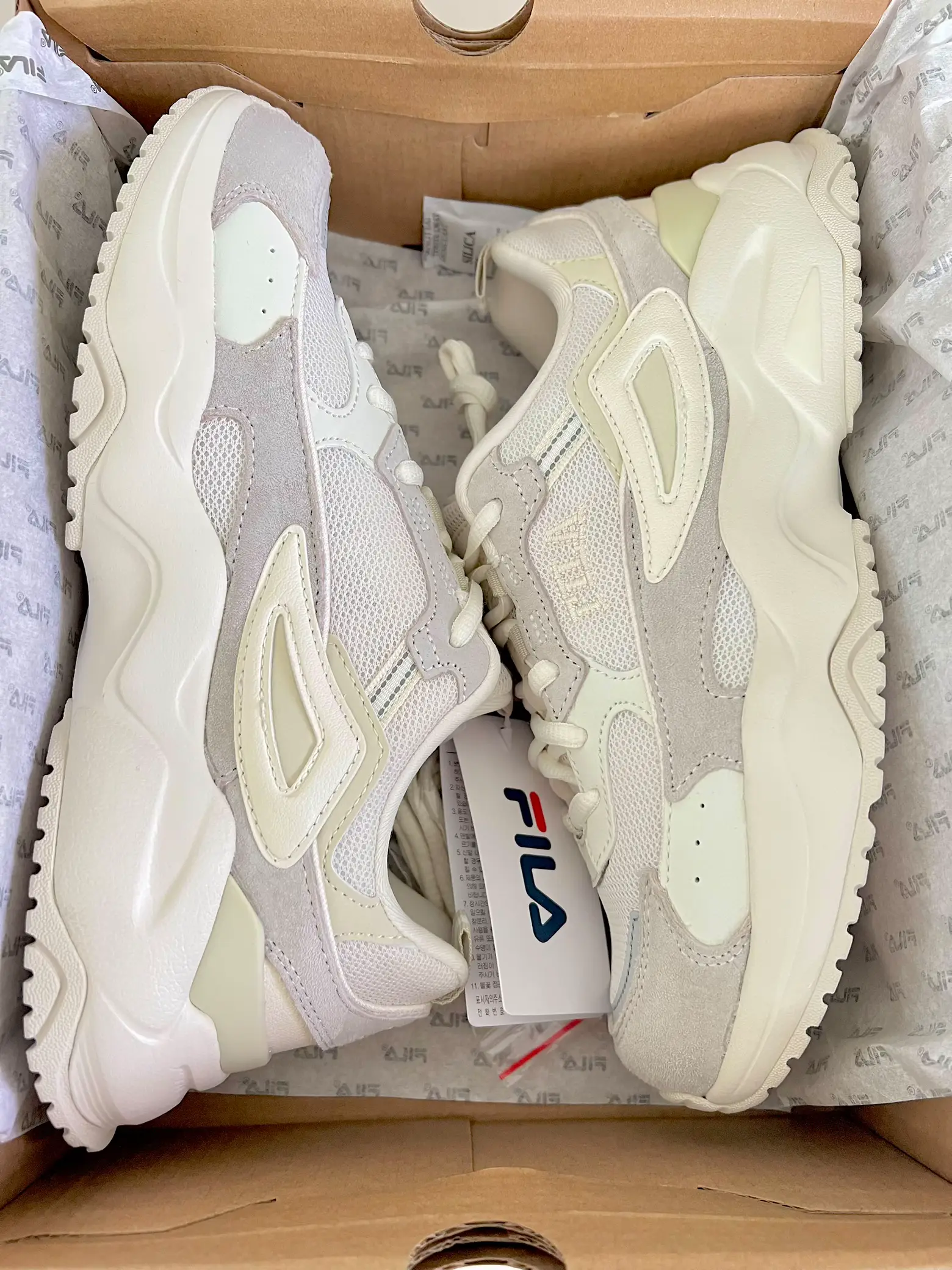 Fila ray hot sale tracer nude