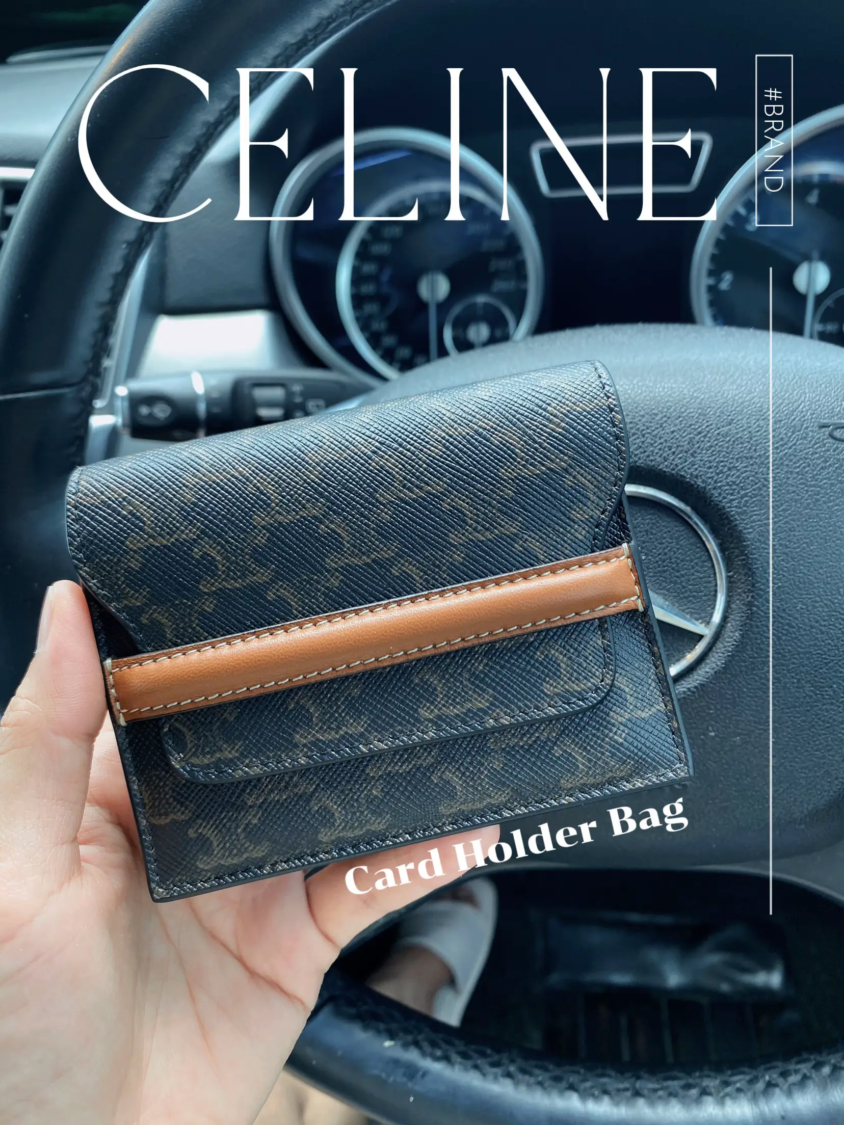 In my Celine era with my new Mini Besace Triomphe bag : r/handbags