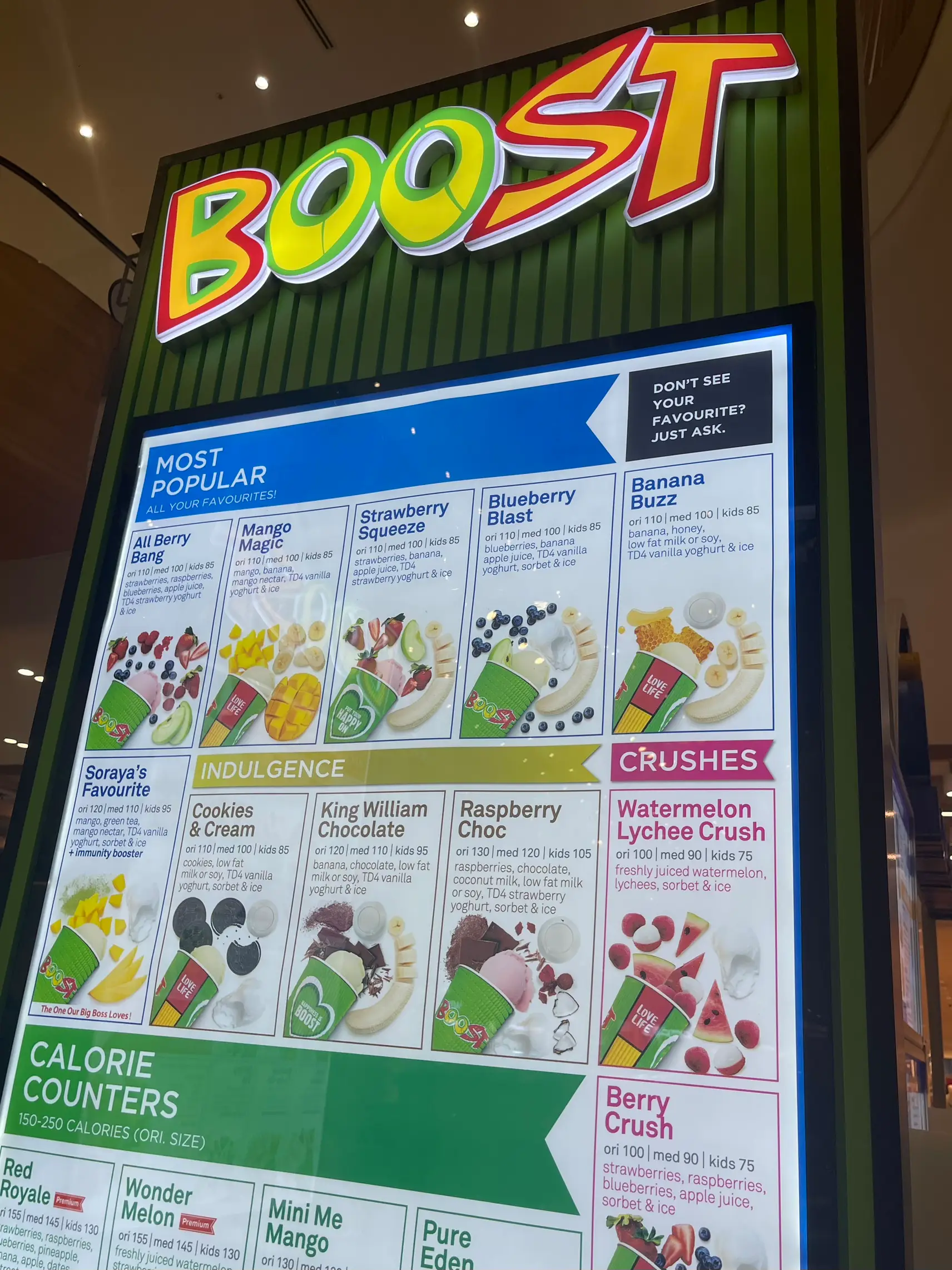Boost Menu Raspberry Boost ใจ Boost กาย | แกลเลอรีที่โพสต์โดย ป้ายยาเพลินๆ | Lemon8