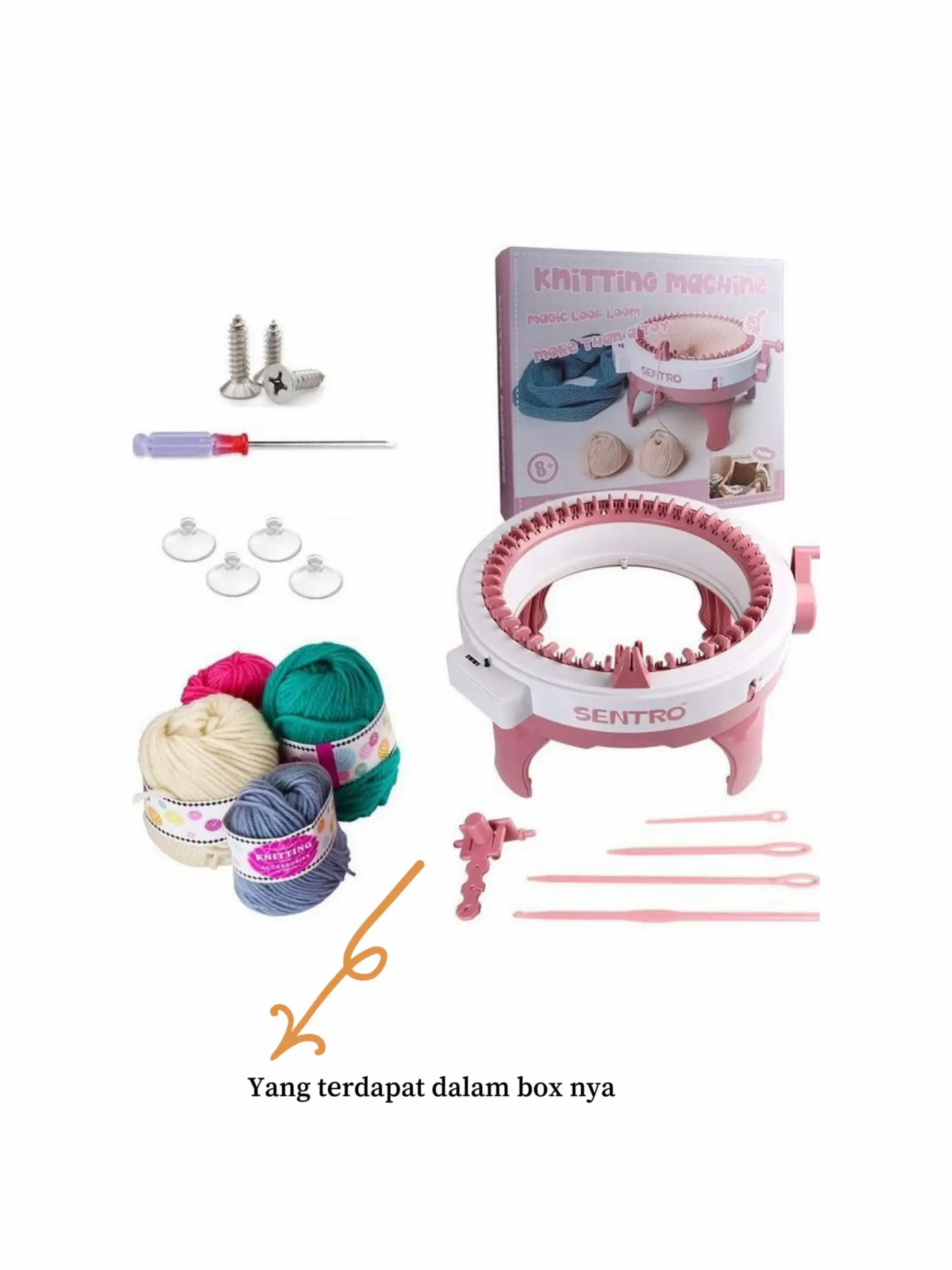 Sentro knitting machine - unboxing and set up #sentro #unboxing  #knittingmachine 