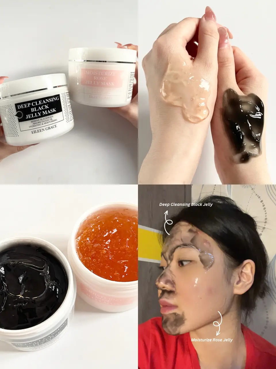 Jual EILEEN GRACE - Deep Cleansing Black Jelly Mask