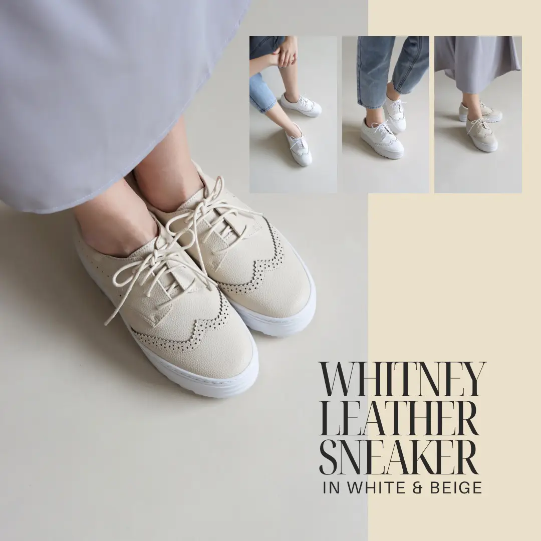 Whitney store leather sneaker