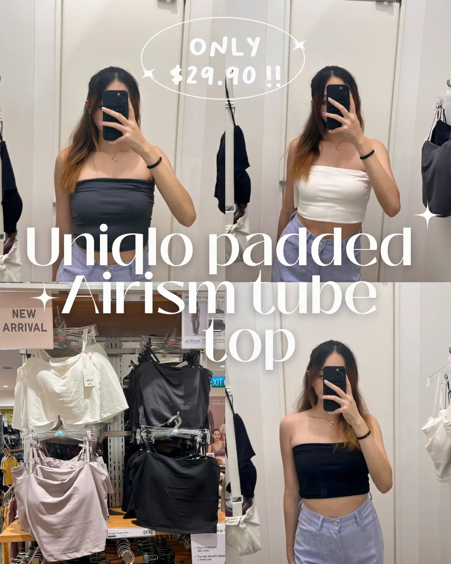 RUN 🏃‍♂️💨 to your nearest UNIQLO NOW! 💯PADDED TUBE, Gallery posted by  Jeslyn ✨