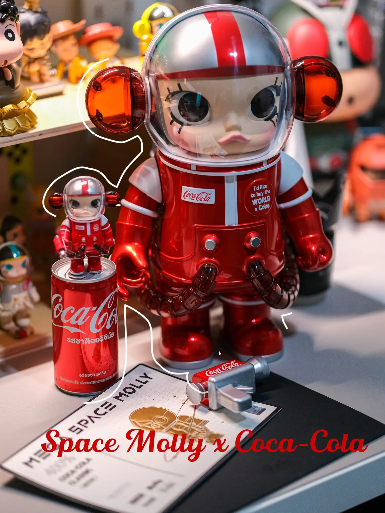 Space Molly x Coca-Cola 400% | Gallery posted by kknutt | Lemon8