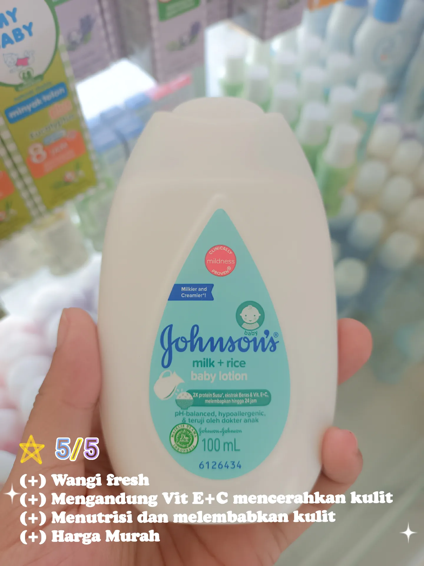 Johnson baby best sale lotion harga