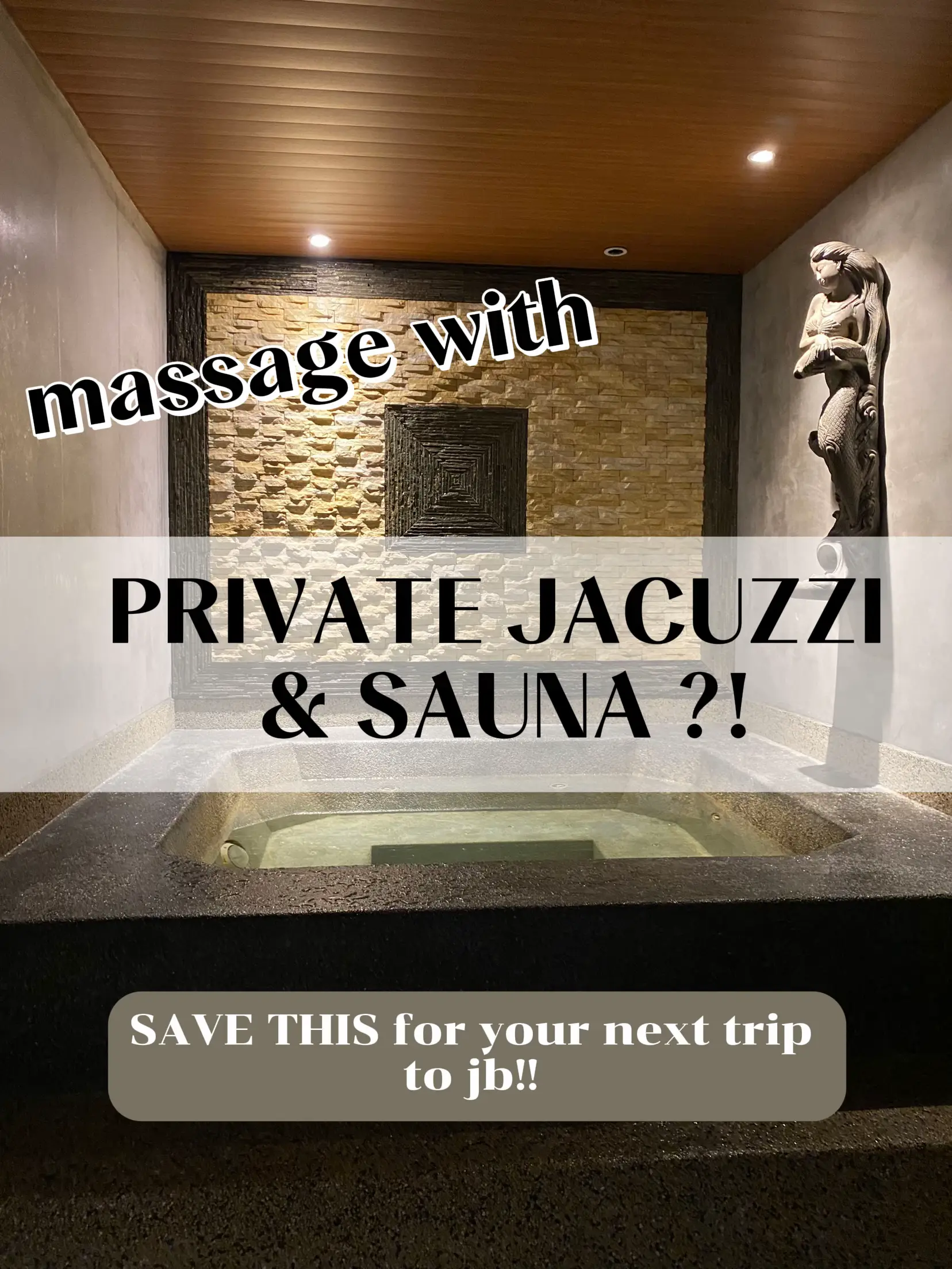 massage with PRIVATE JACCUZI & SAUNA in jb?!?!'s images(0)