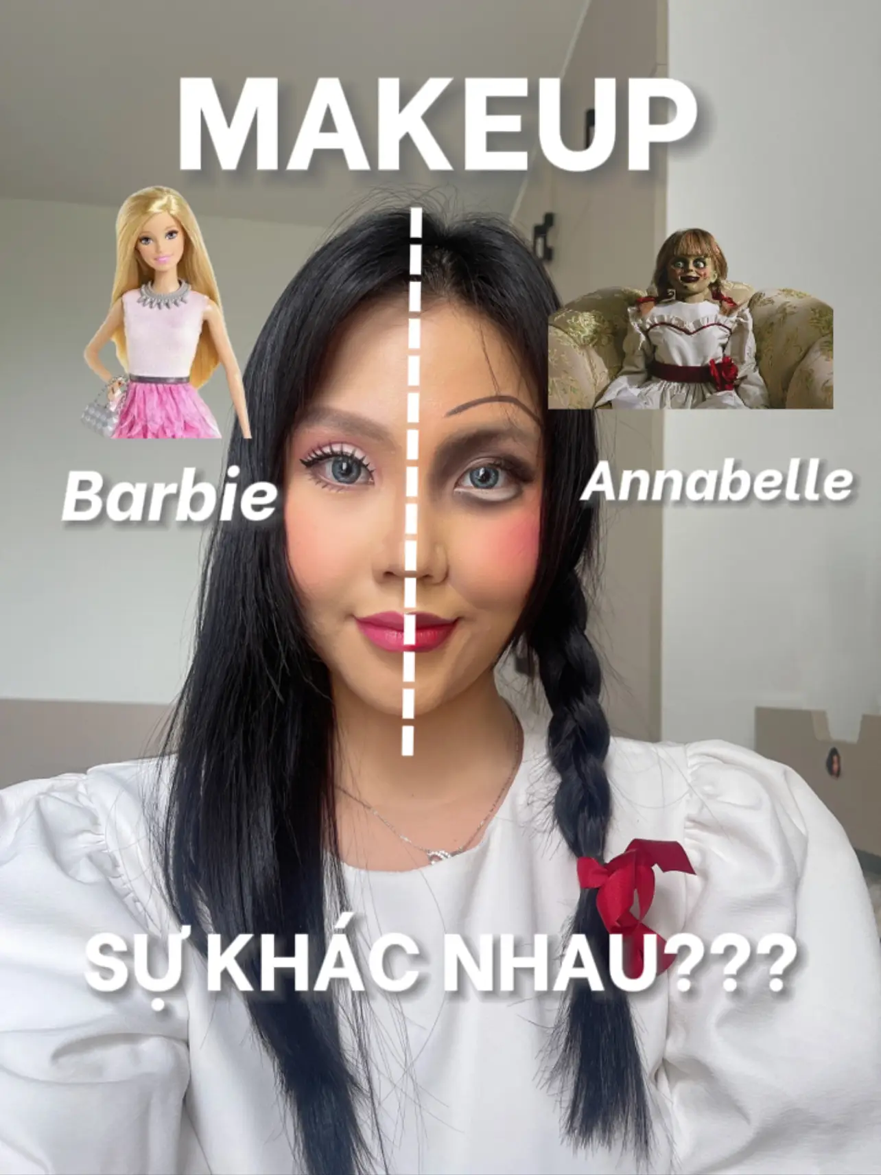 Makeup LÀm Barbie Hay Annabelle