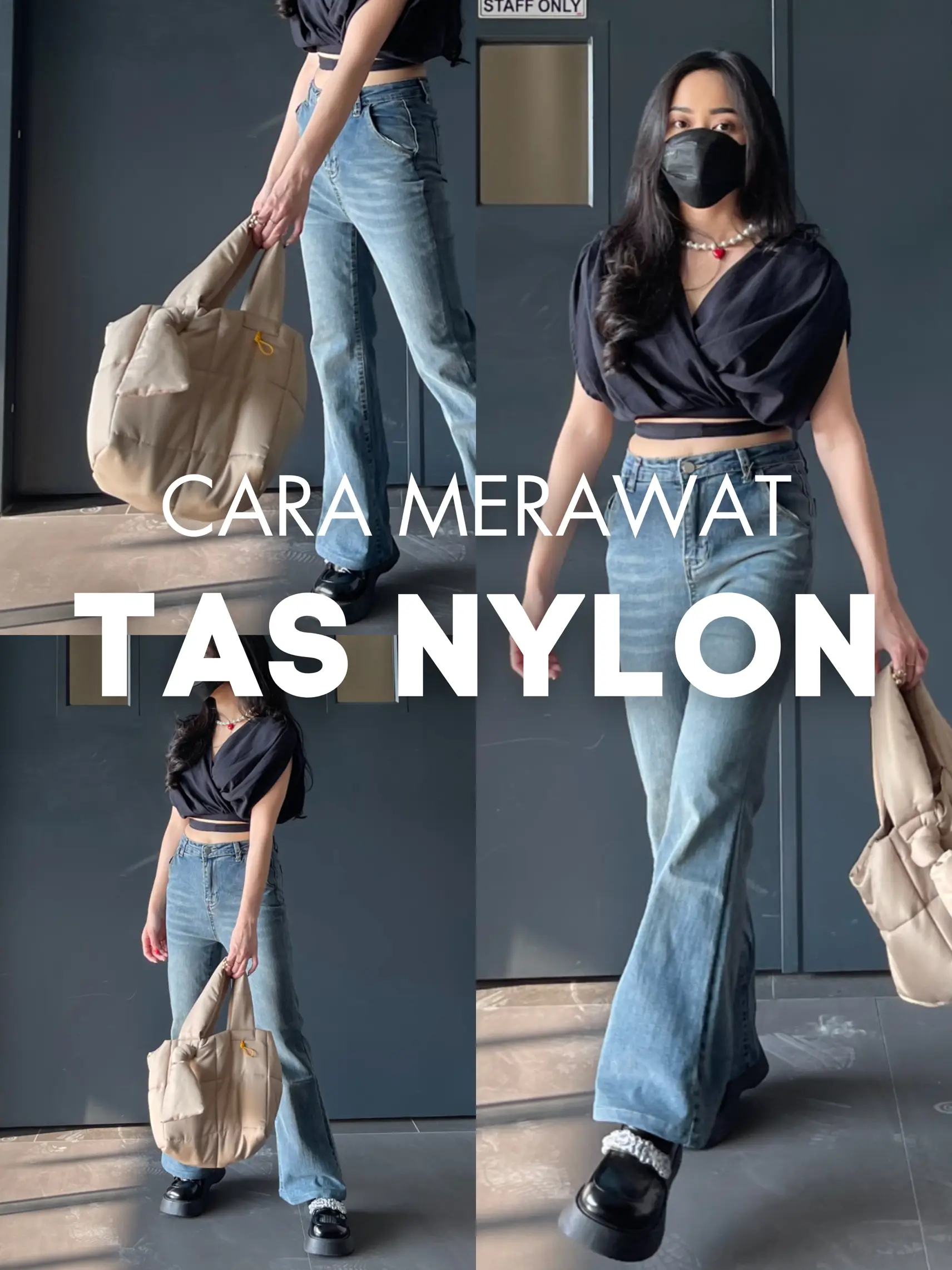 Cara membersihkan tas discount longchamp bahan nylon