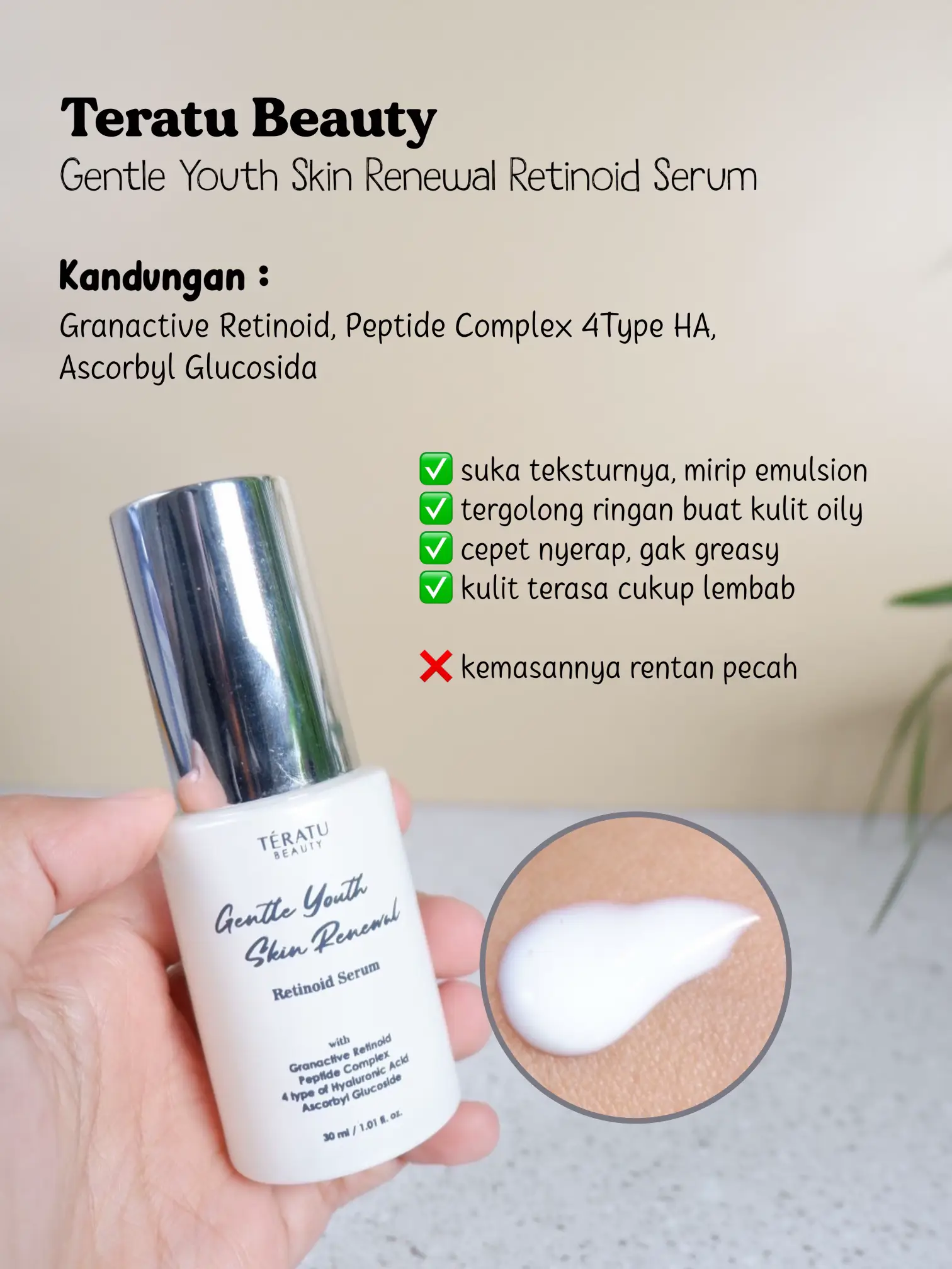 Skin Renewing Retinol Serum for Anti-Aging