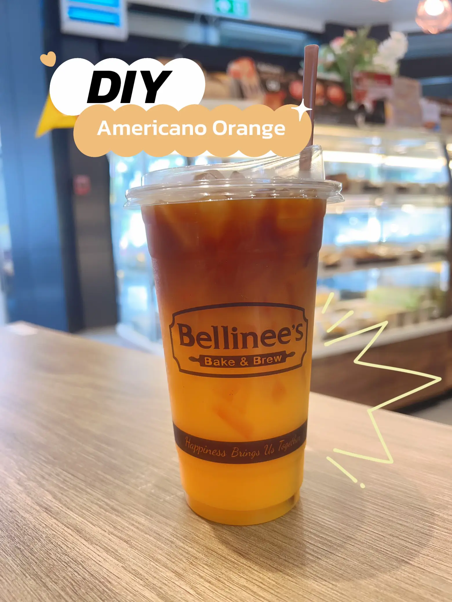 DIY Americano Orange แกลเลอรีที่โพสต์โดย Makarita11 Lemon8