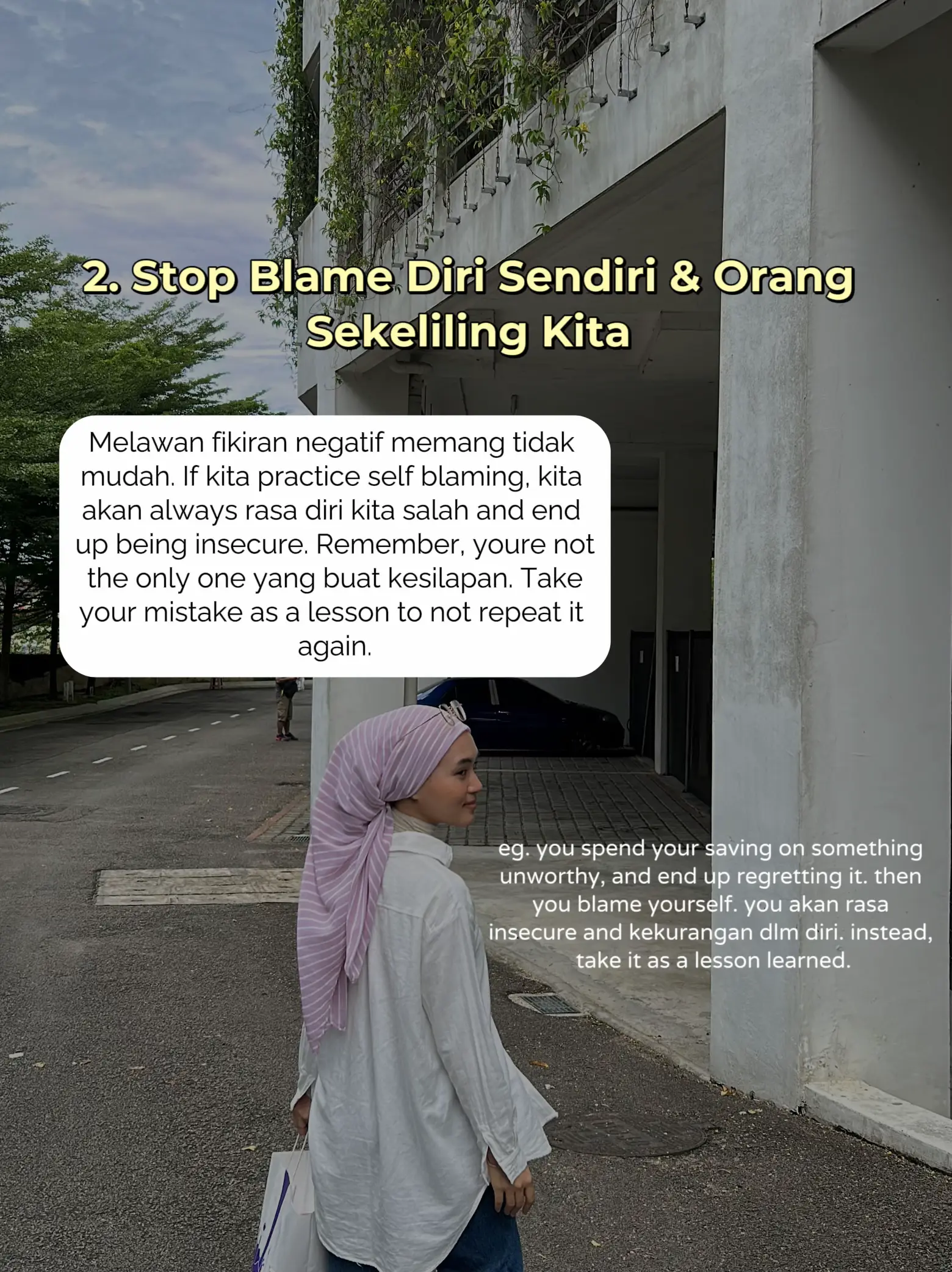 Insecure Dalam Diam: Small Tips To Stop Yourself | Gallery posted by Diana  | Lemon8