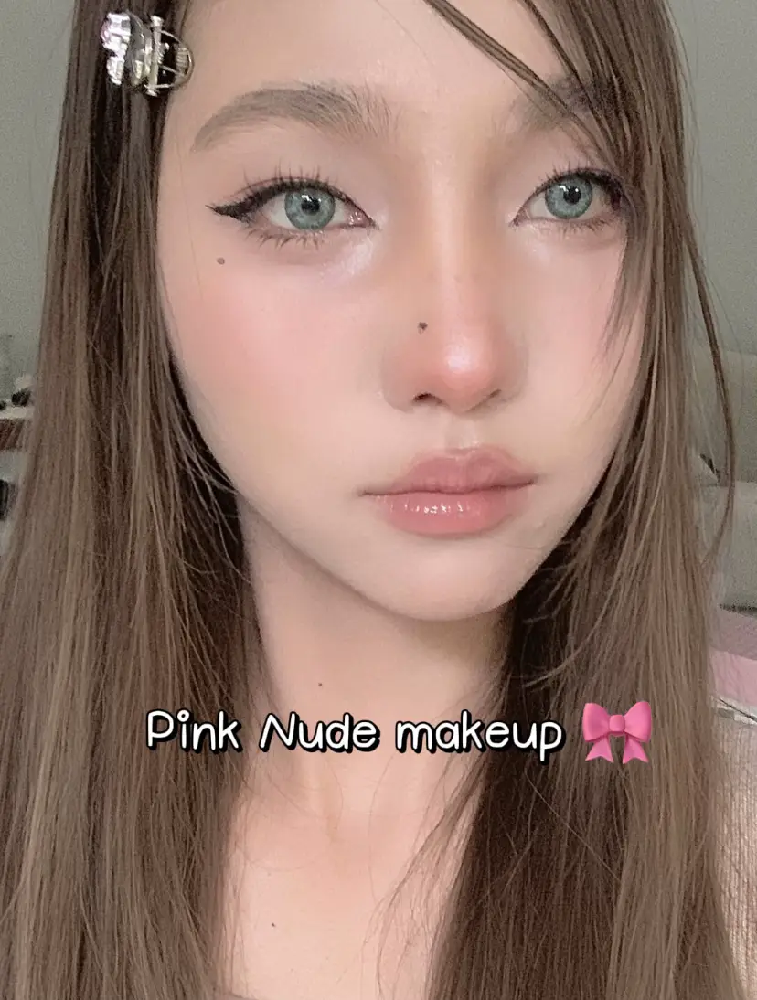 Pink nude makeup🎀 ตำแหน่งที่ลง + พิกัด แกลเลอรีที่โพสต์โดย