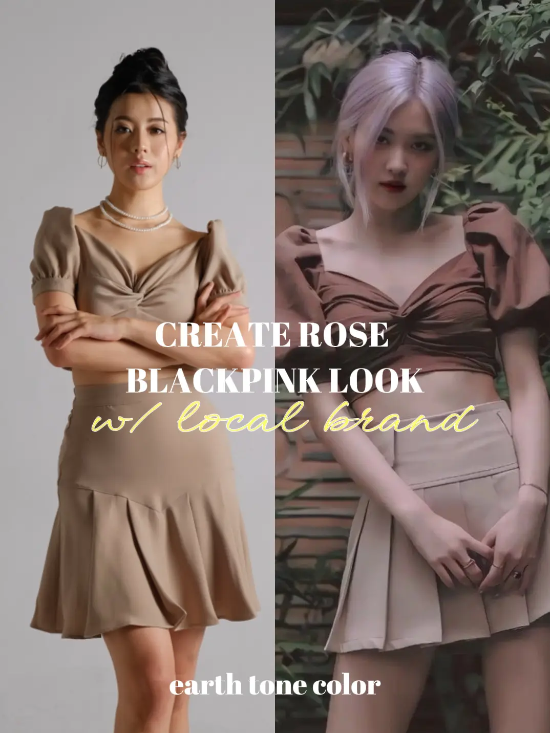 Recreate Rose Blackpink Look With Local Brand | Gallery posted by Melati  Tedja | Lemon8