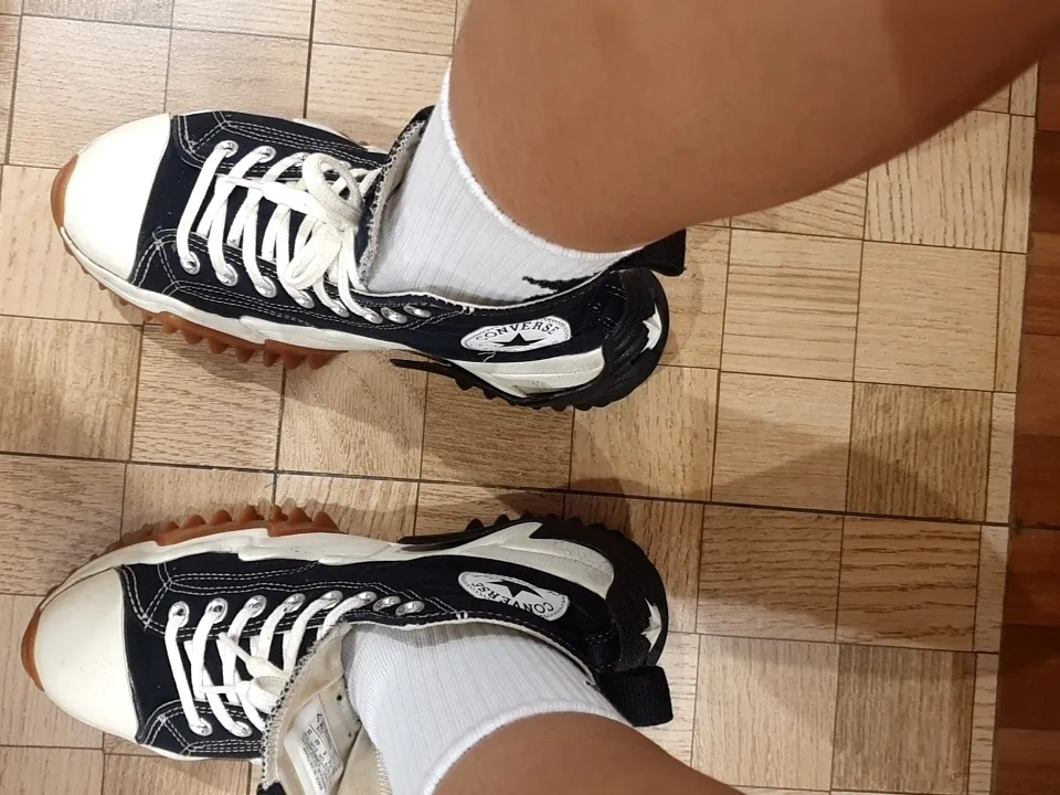 Converse Run Star Motionは、クールで背が高い靴です。🥺 | j.c_oh.15が投稿したフォトブック | Lemon8