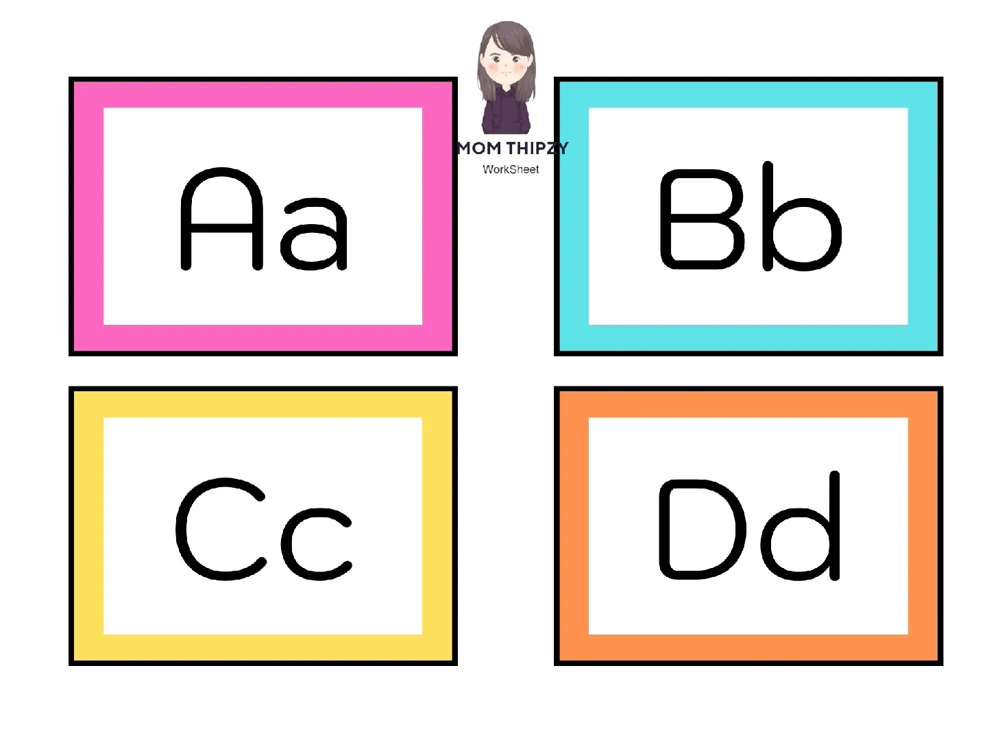 แจกฟรี แฟลชการ์ด A Z พิมพ์เล็กพิมพ์ใหญ่ แกลเลอรีที่โพสต์โดย Thipzyworksheet Lemon8