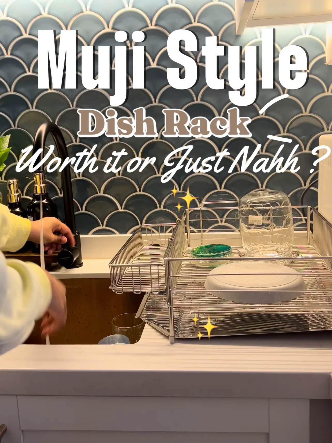 Muji Style Dish Rack Worth it ke?Or Just Membazir🤭 Galeri disiarkan