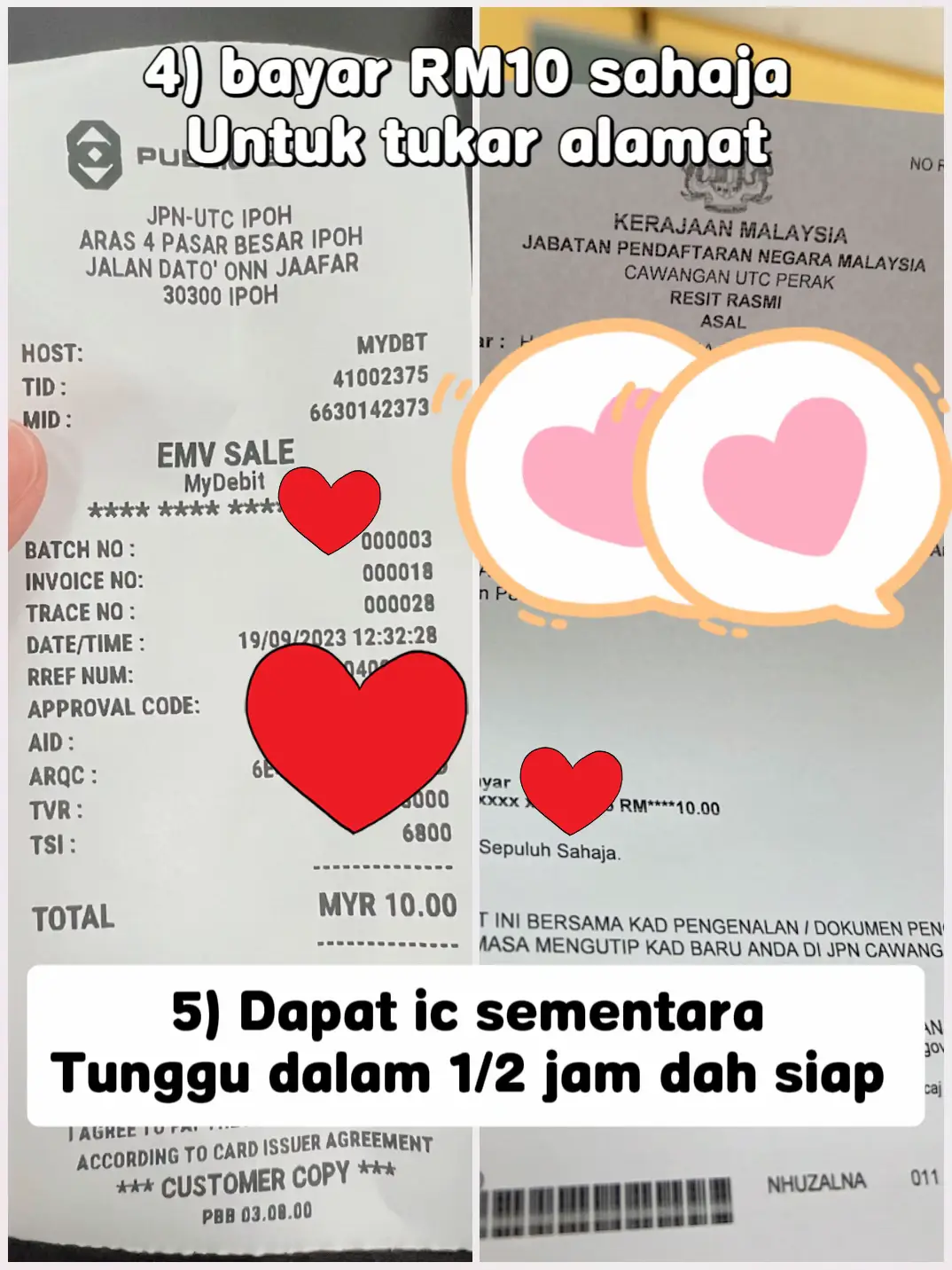 Senang je rupanya nak tukar alamat pada IC Galeri disiarkan oleh
