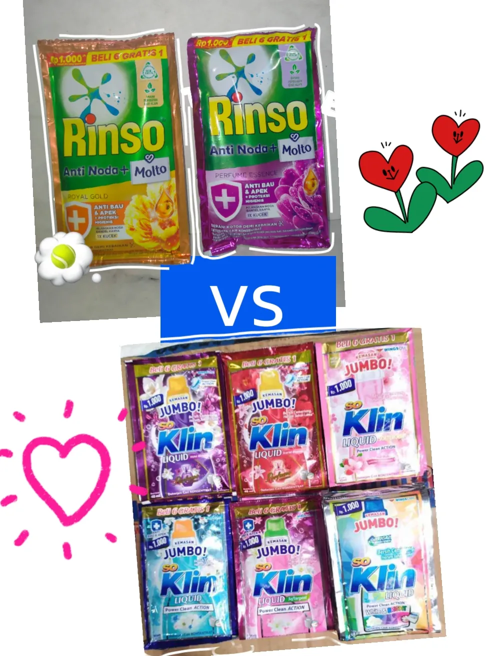 Review sabun so klin liquid vs rinso cair | Gallery posted by gerimis28 |  Lemon8