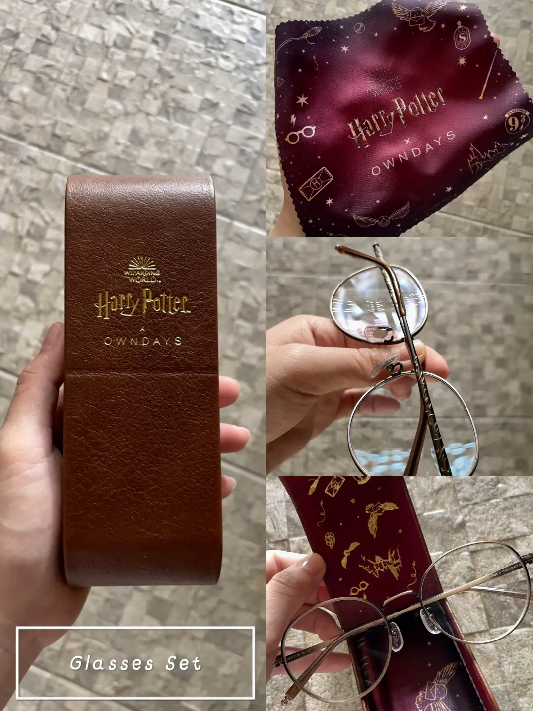 Harry Potter × OWNDAYS 息苦しい ハーマイオニーモデル ゴールド