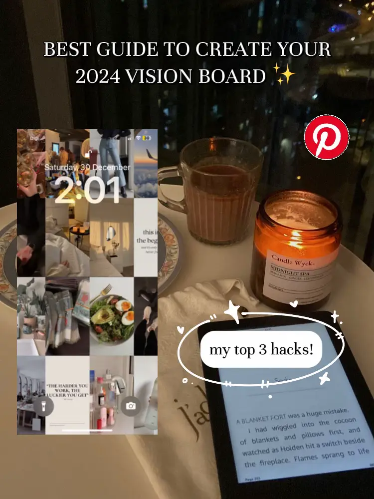 Tips to make your vision board 2024 work for you.