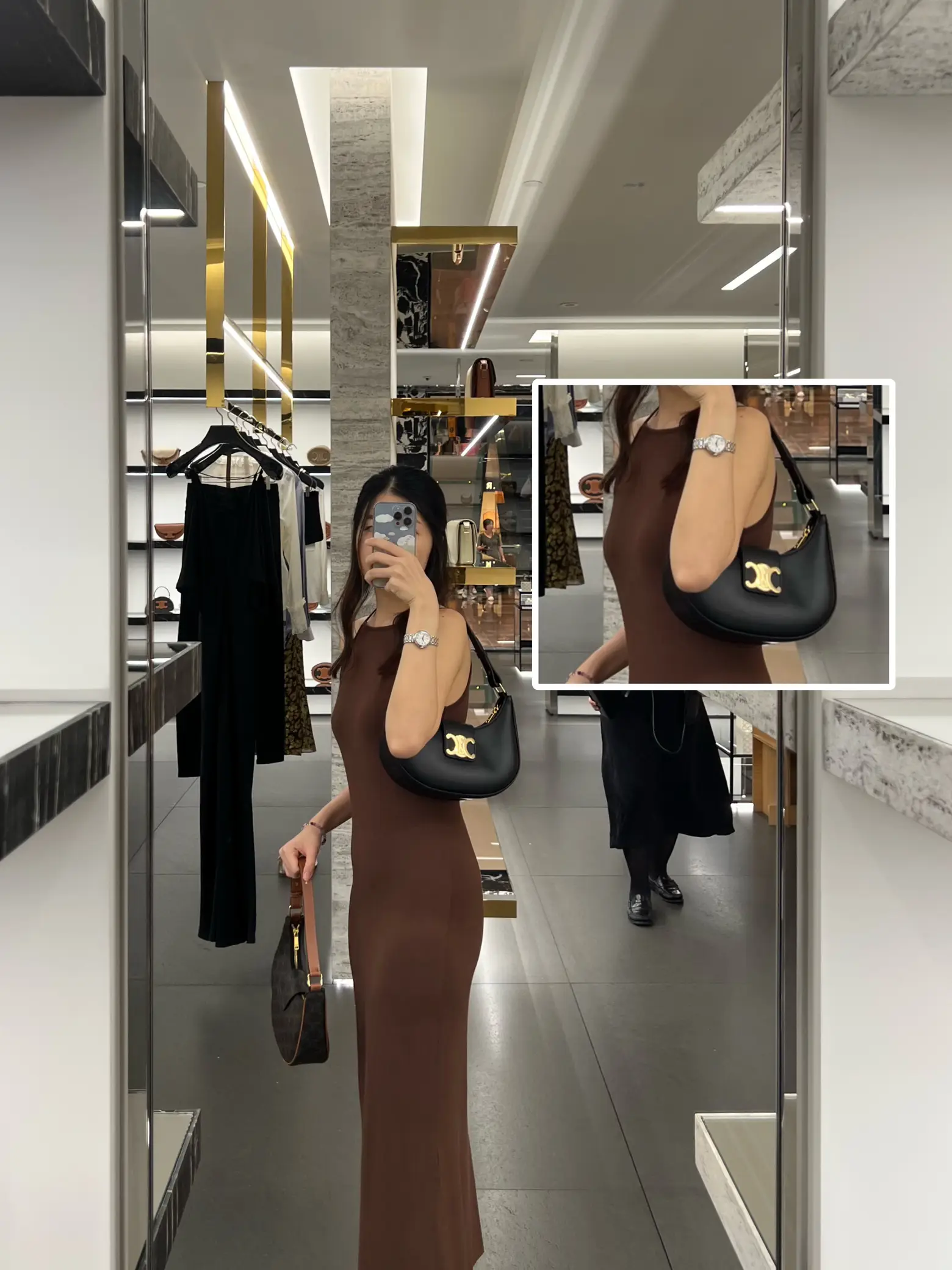 new celine ava in black sold out in sg? 🖤's images(2)