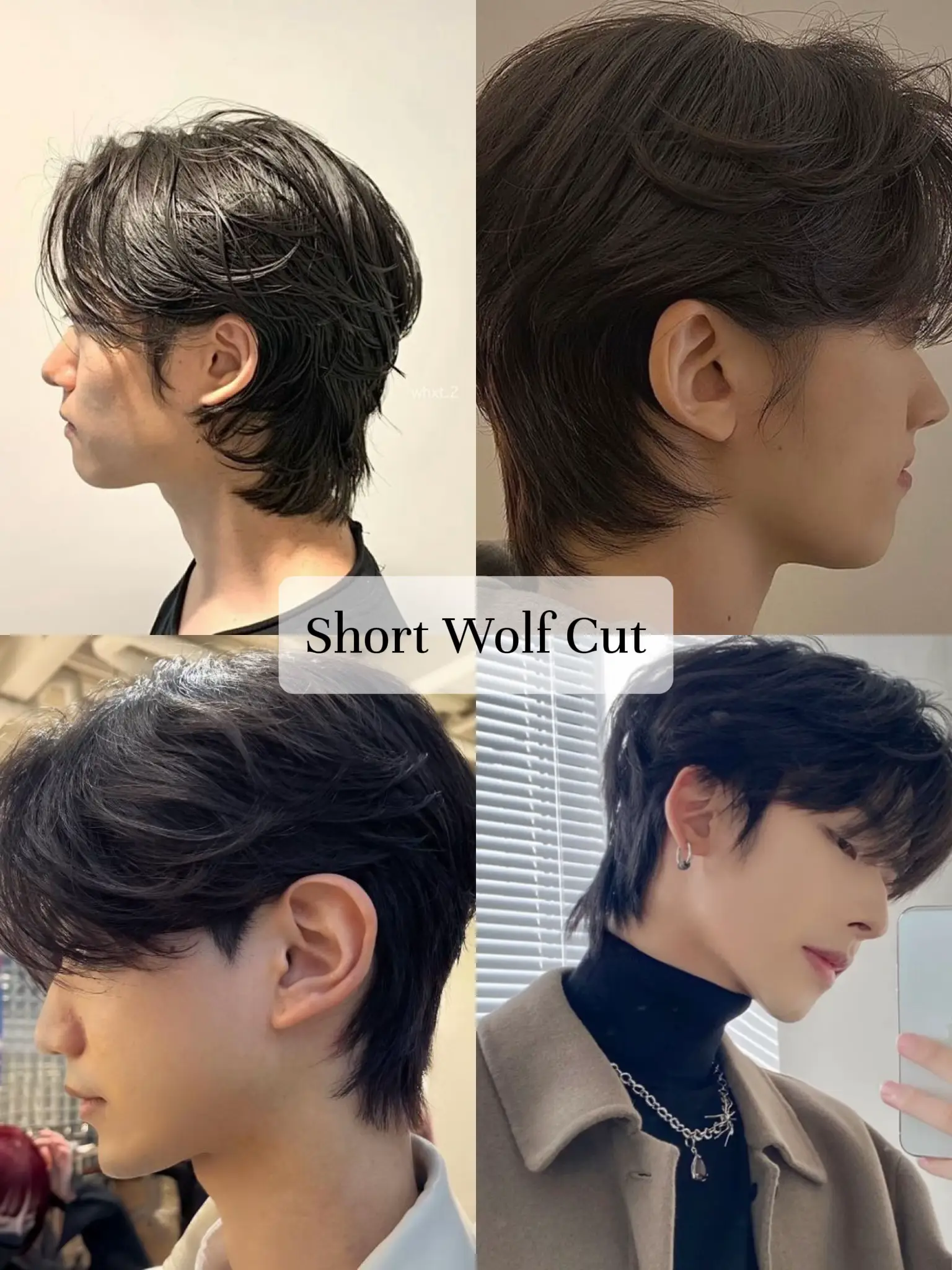 Wolf Cut Collection For Men‼️ | Gallery posted by 🍋kenli 🍋 | Lemon8