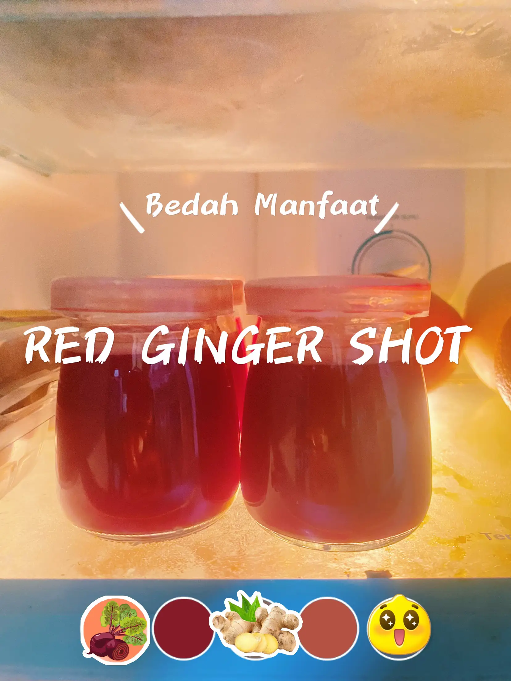 RED GINGER SHOT Galeri diposting oleh Audiah Fatini H Lemon8