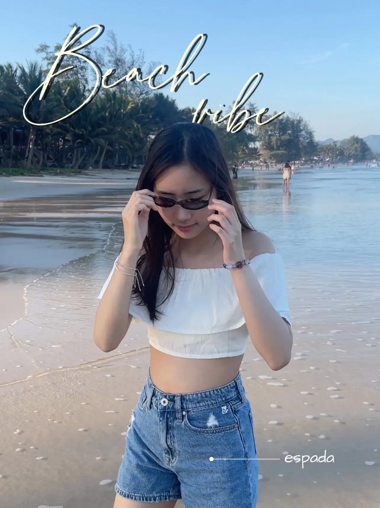 Ulzzang sale beach outfit